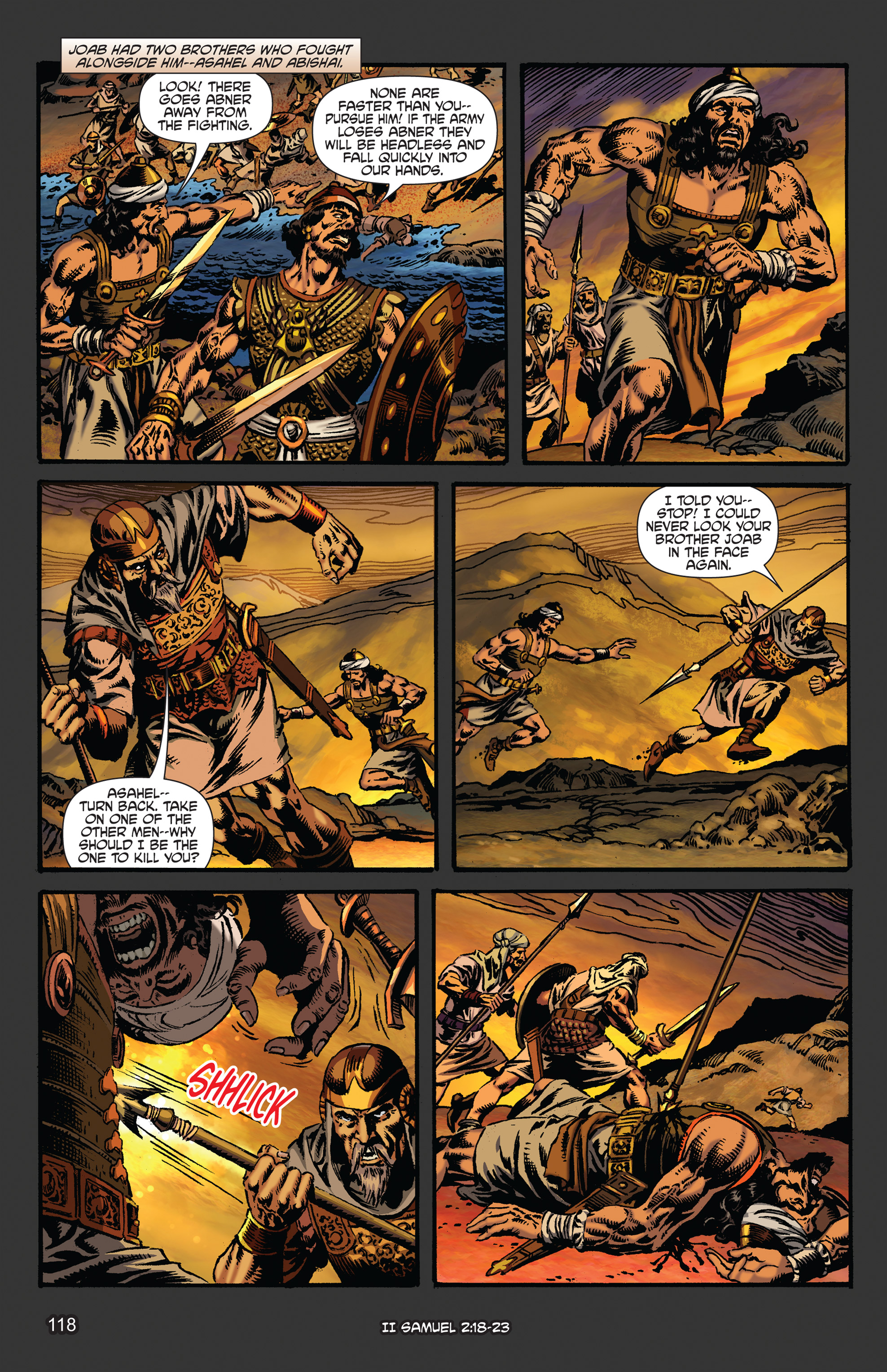 Read online The Kingstone Bible comic -  Issue #5 - 122