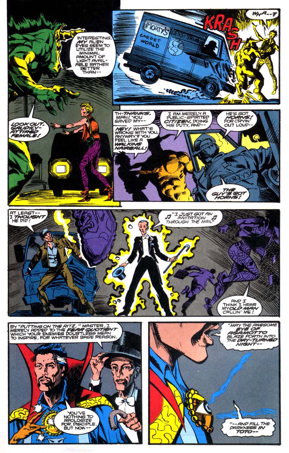 Read online Doctor Strange: Sorcerer Supreme comic -  Issue #39 - 4