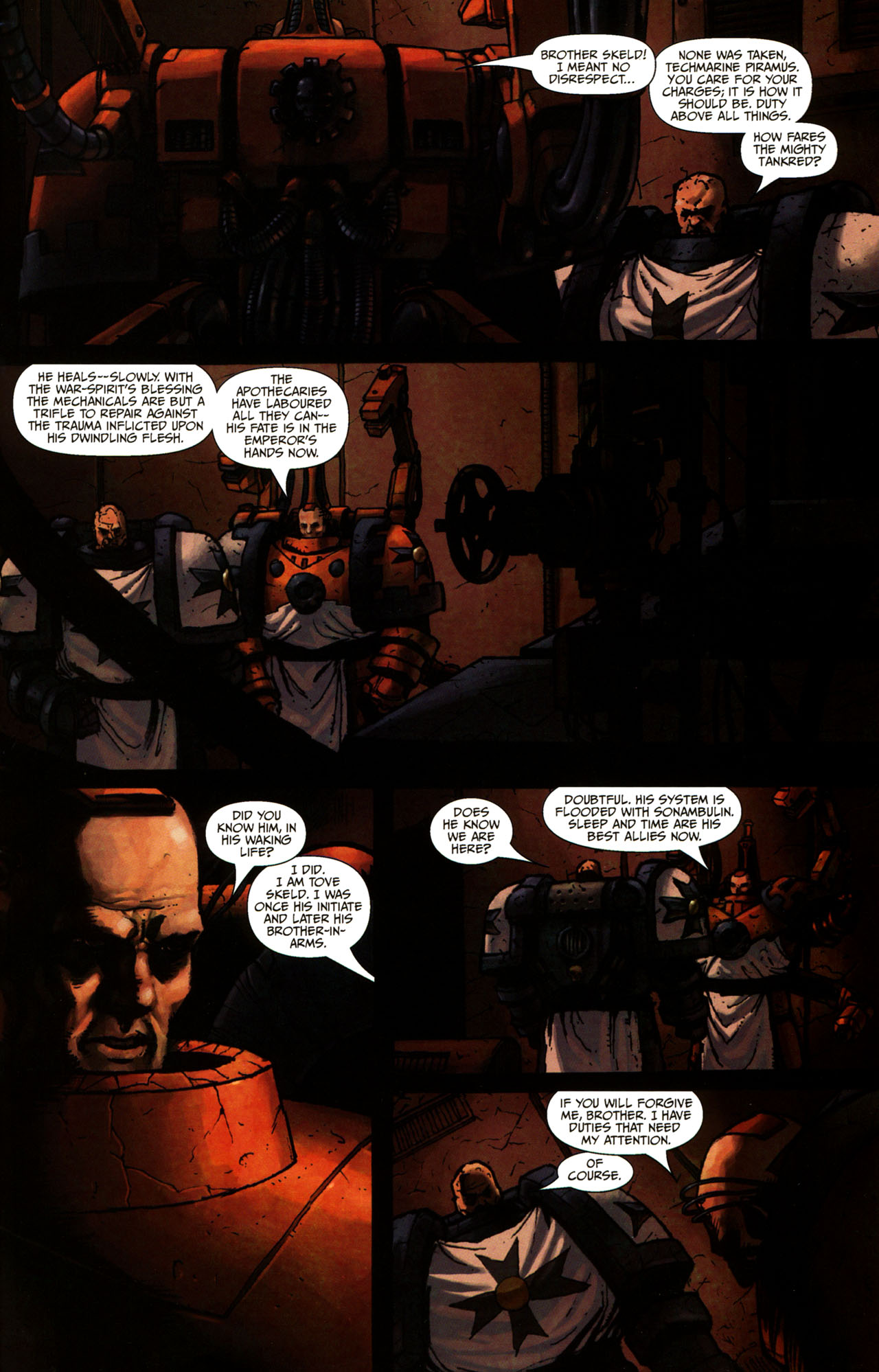 Read online Warhammer 40,000: Damnation Crusade comic -  Issue #6 - 21