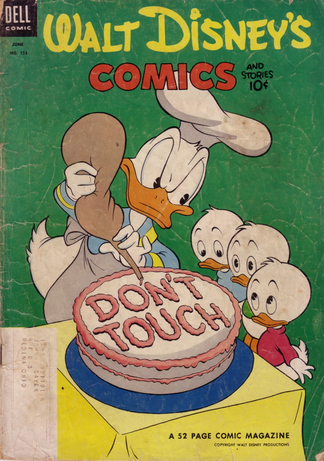 Read online Walt Disney's Comics and Stories comic -  Issue #153 - 1