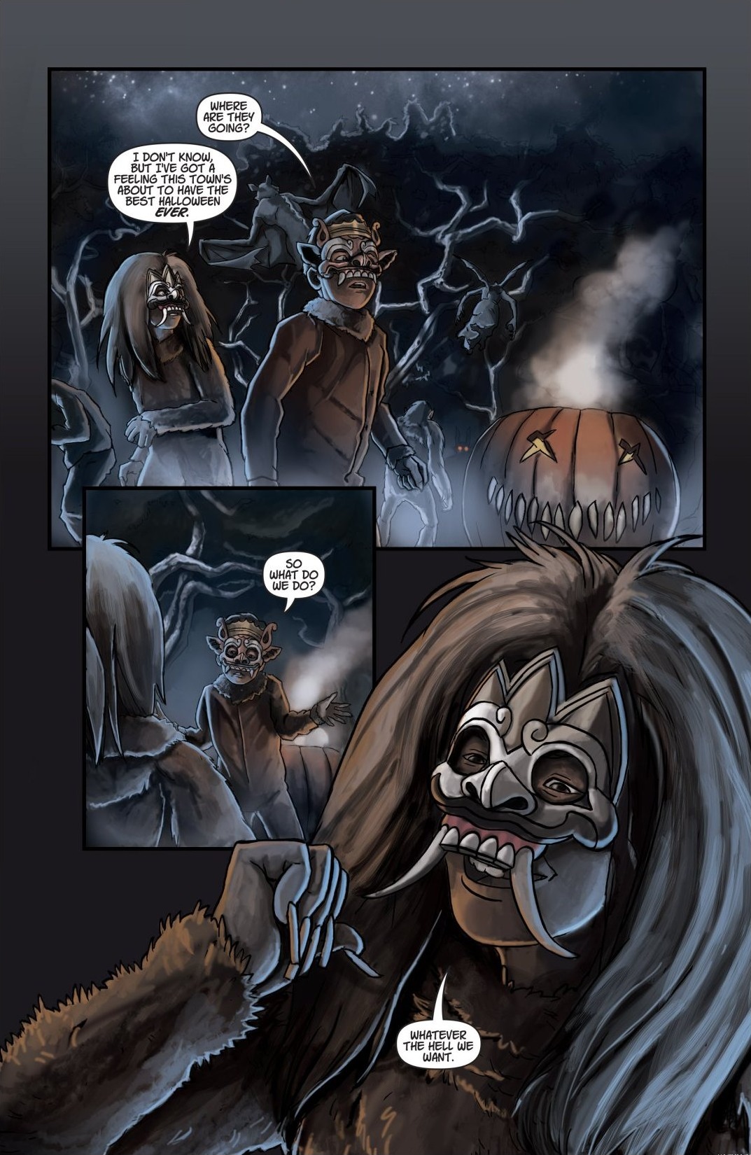 Read online Trick 'r Treat: Days of the Dead comic -  Issue # TPB - 119