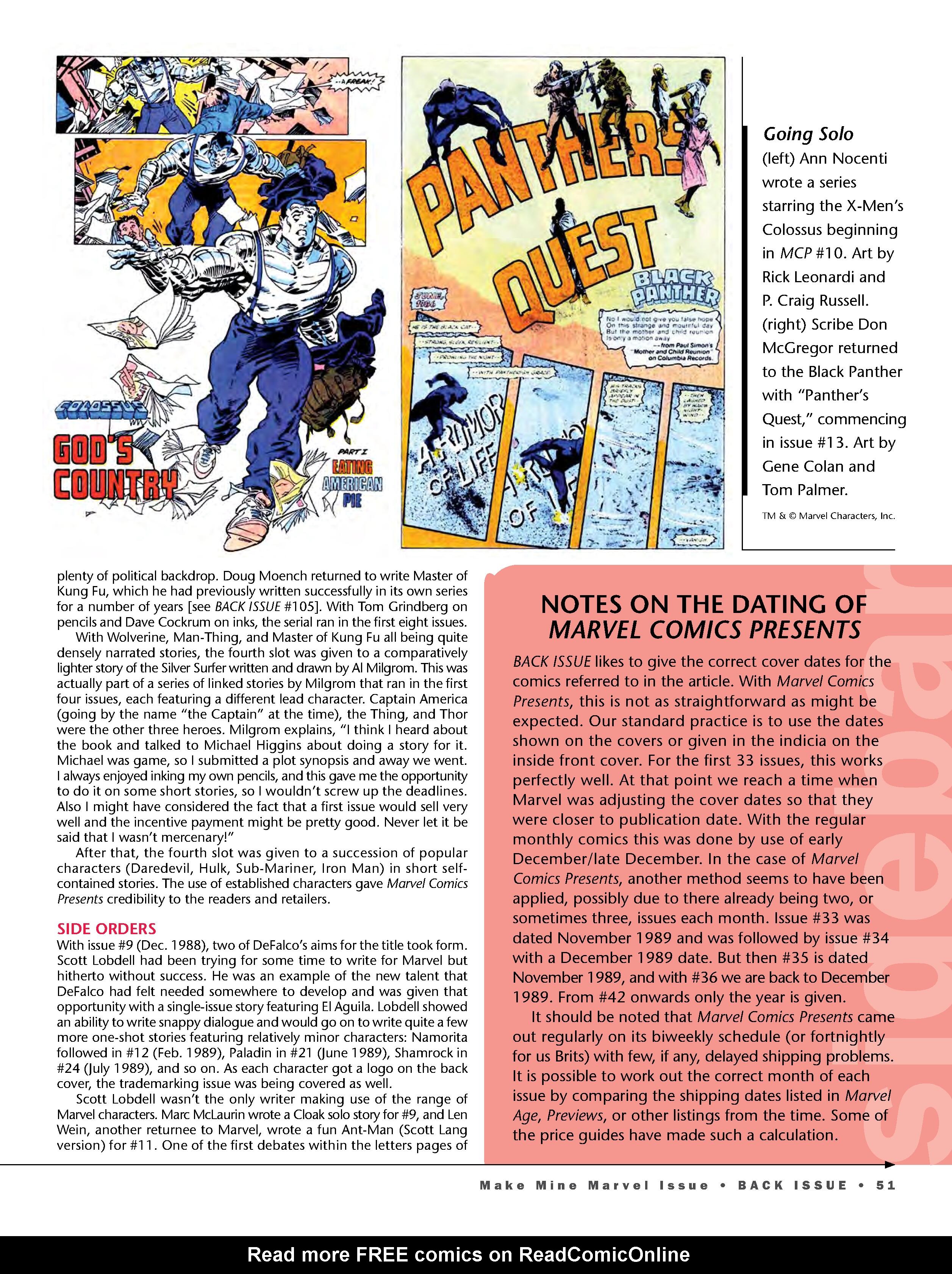 Read online Back Issue comic -  Issue #110 - 53