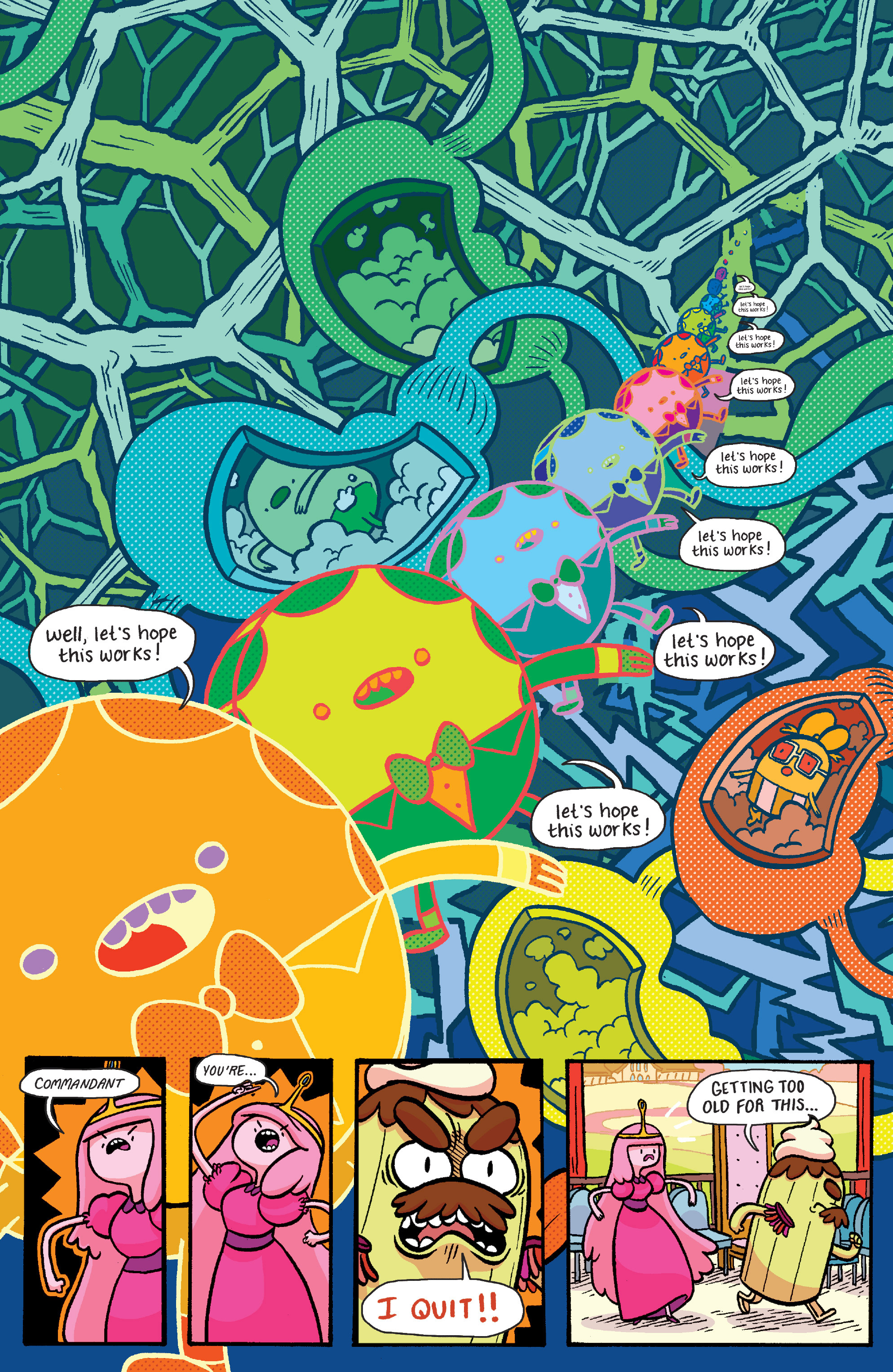 Read online Adventure Time: Banana Guard Academ comic -  Issue #5 - 21
