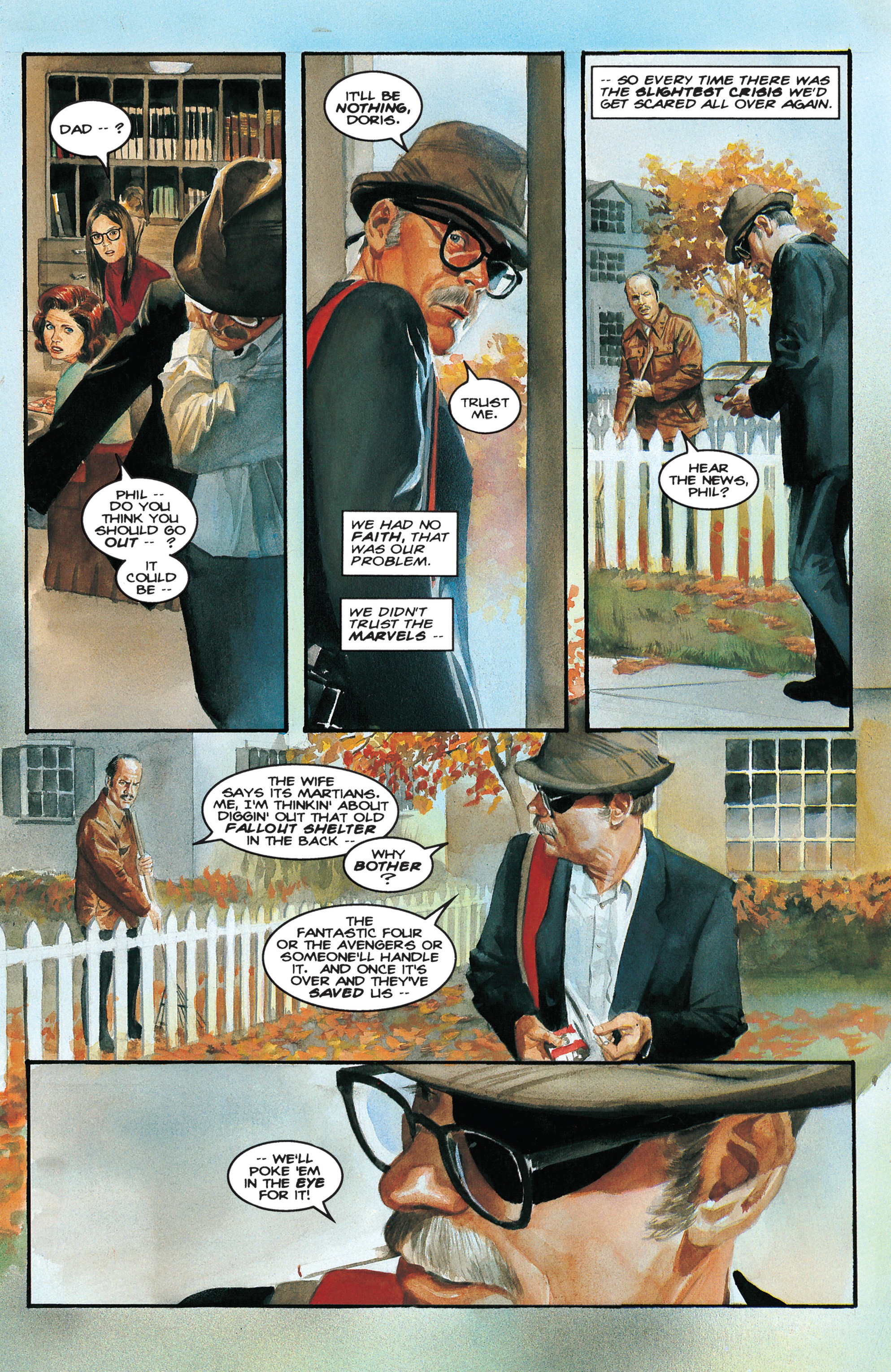 Read online Marvels Annotated comic -  Issue #4 - 16