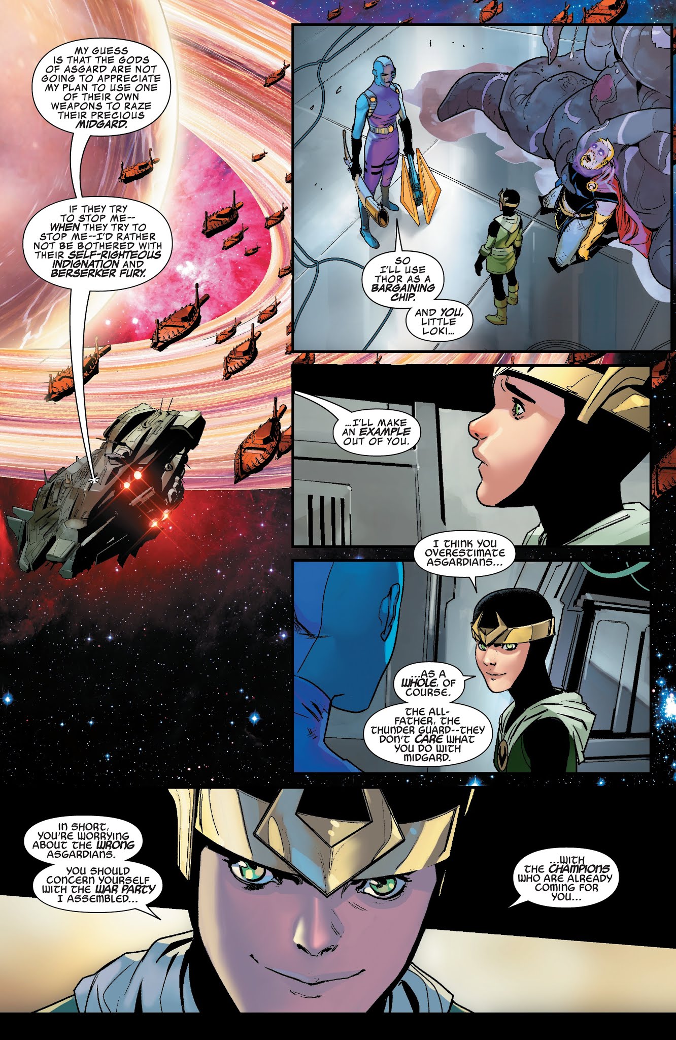 Read online Asgardians of the Galaxy comic -  Issue #5 - 6