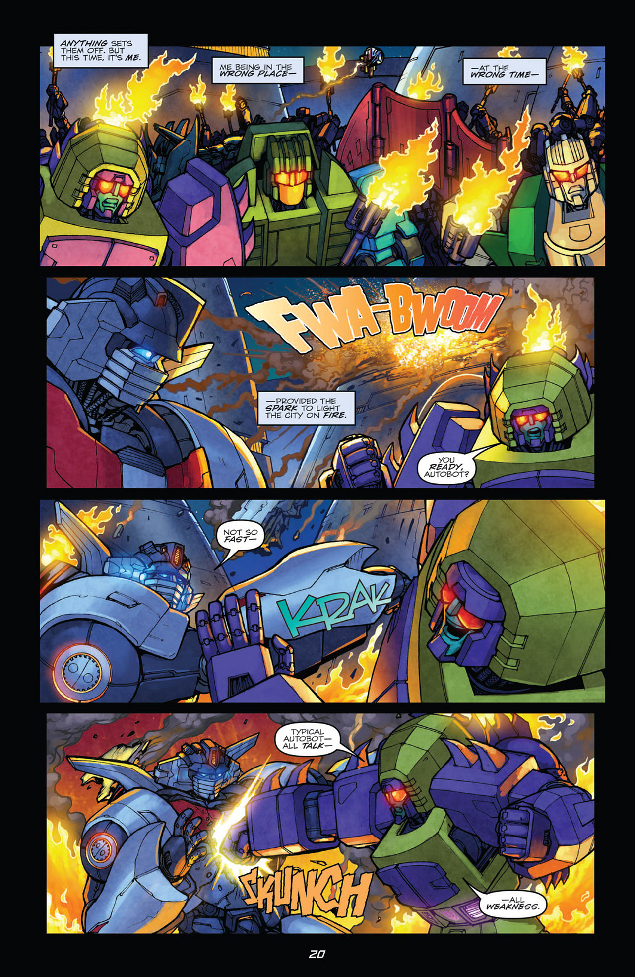 Read online Transformers: Robots In Disguise (2012) comic -  Issue #12 - 22