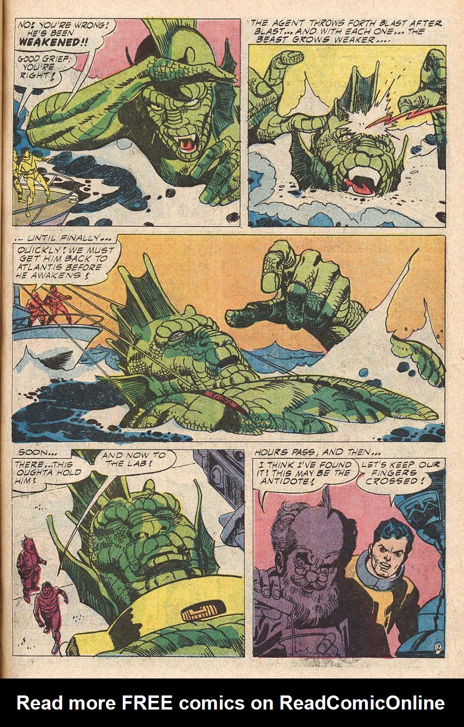 Read online Undersea Agent comic -  Issue #4 - 33