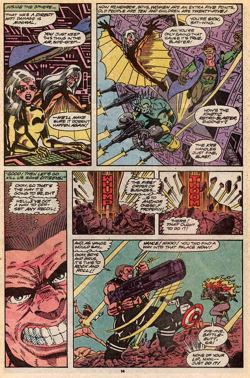 Read online Guardians of the Galaxy (1990) comic -  Issue #10 - 11