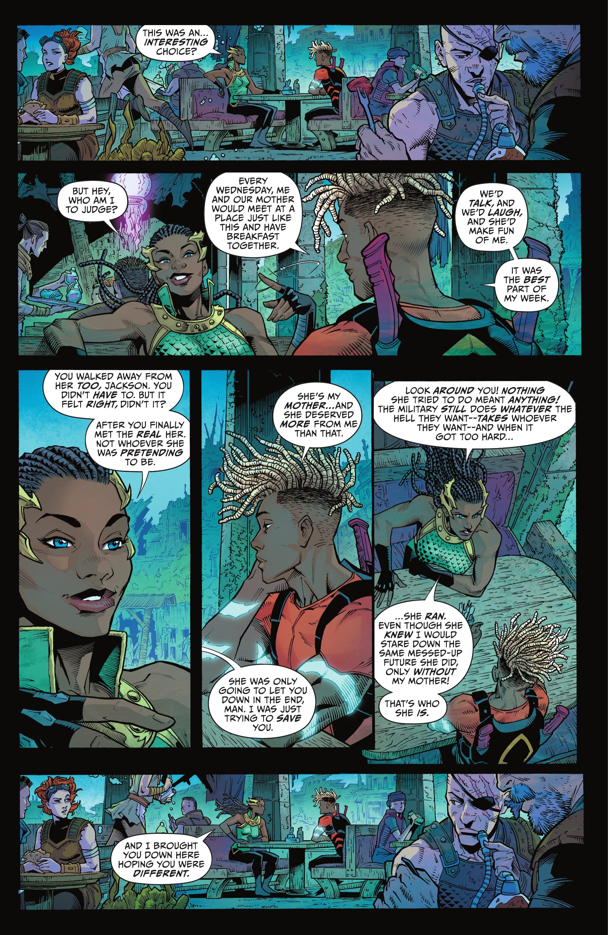 Read online Aquaman: The Becoming comic -  Issue #5 - 5