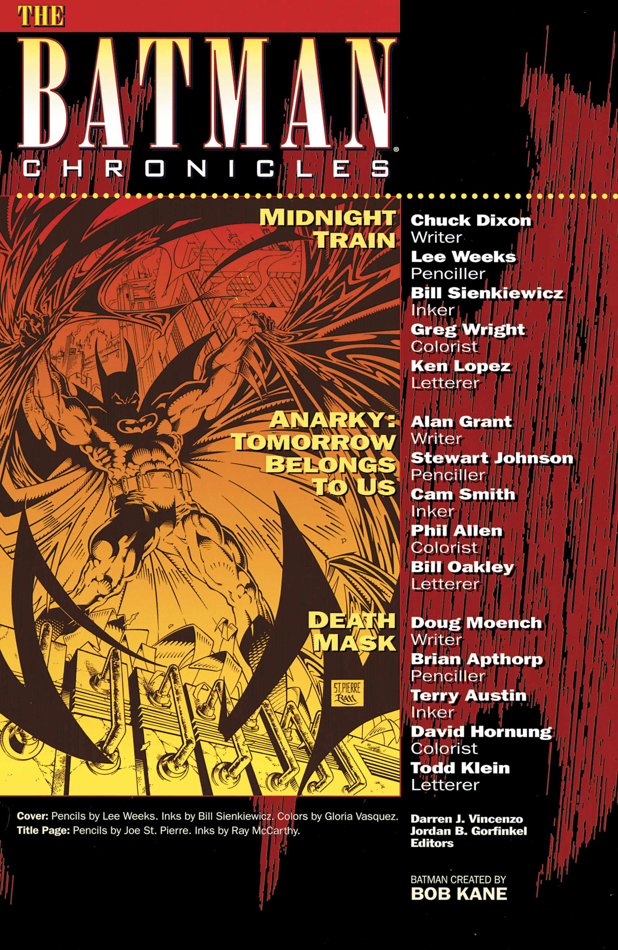 Read online The Batman Chronicles (1995) comic -  Issue #1 - 2
