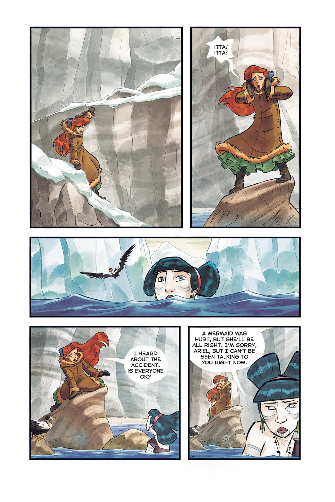 Read online Ariel and the Curse of the Sea Witches comic -  Issue # TPB - 53