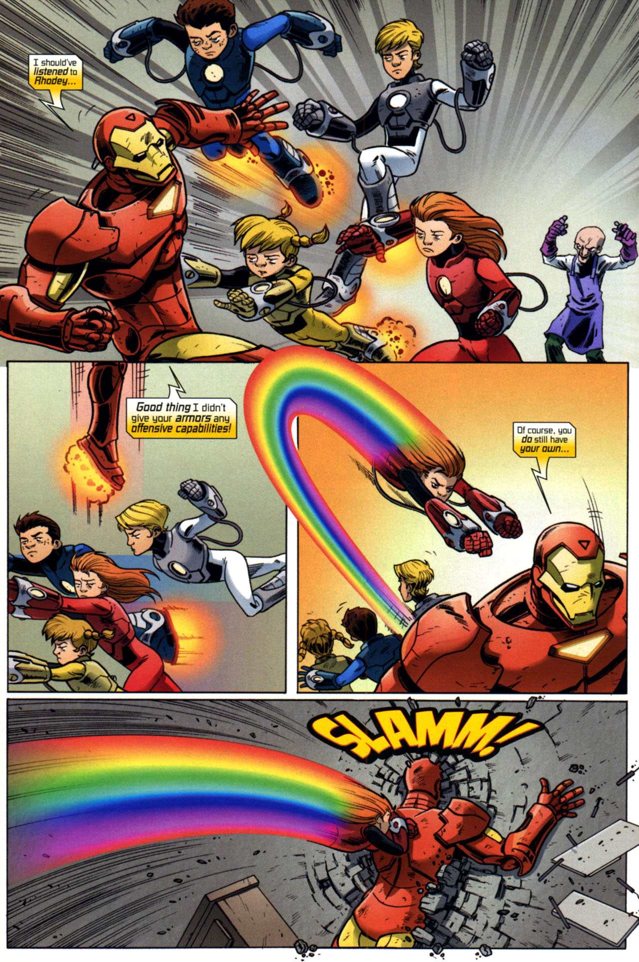 Read online Iron Man and Power Pack comic -  Issue #4 - 17