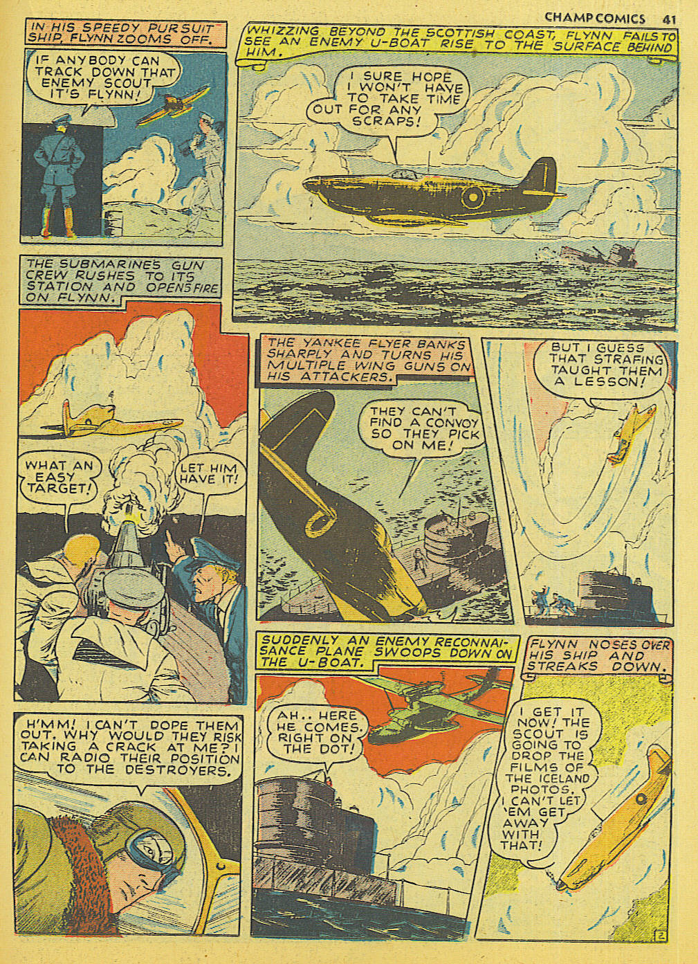 Read online Champ Comics comic -  Issue #17 - 42