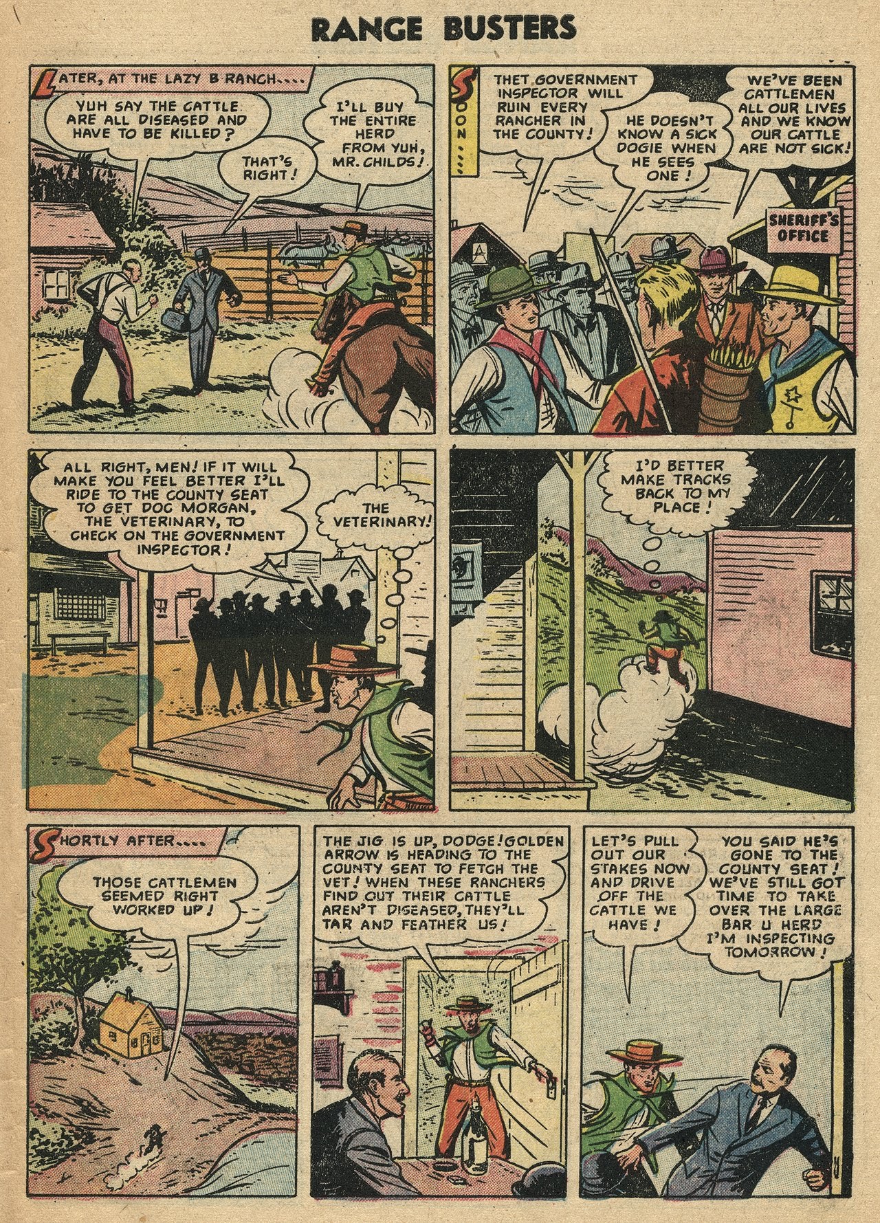Read online Range Busters comic -  Issue #10 - 27