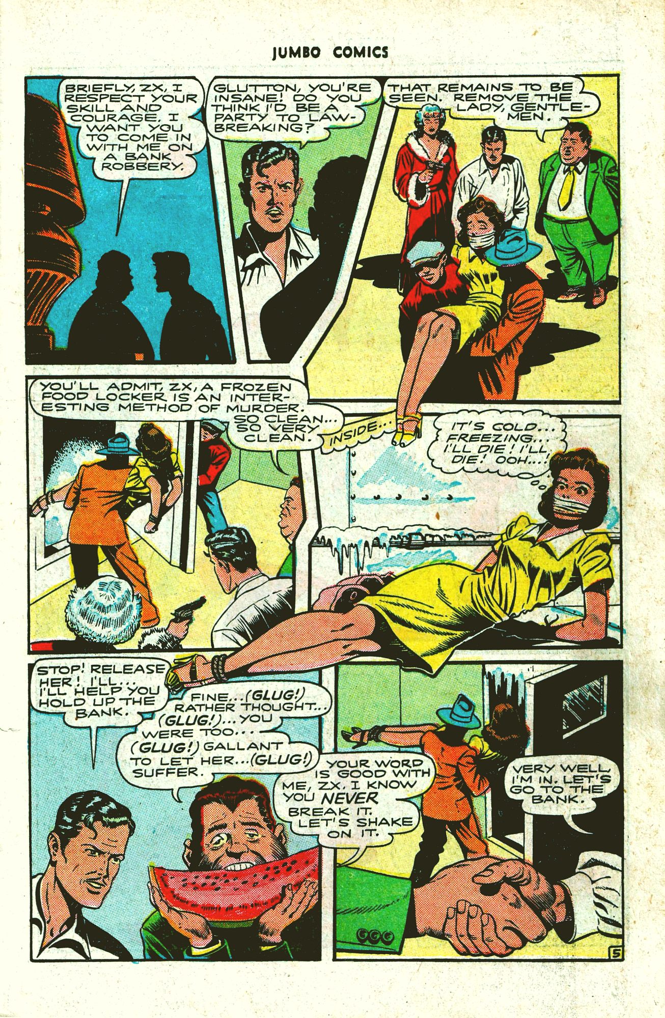 Read online Jumbo Comics comic -  Issue #94 - 18