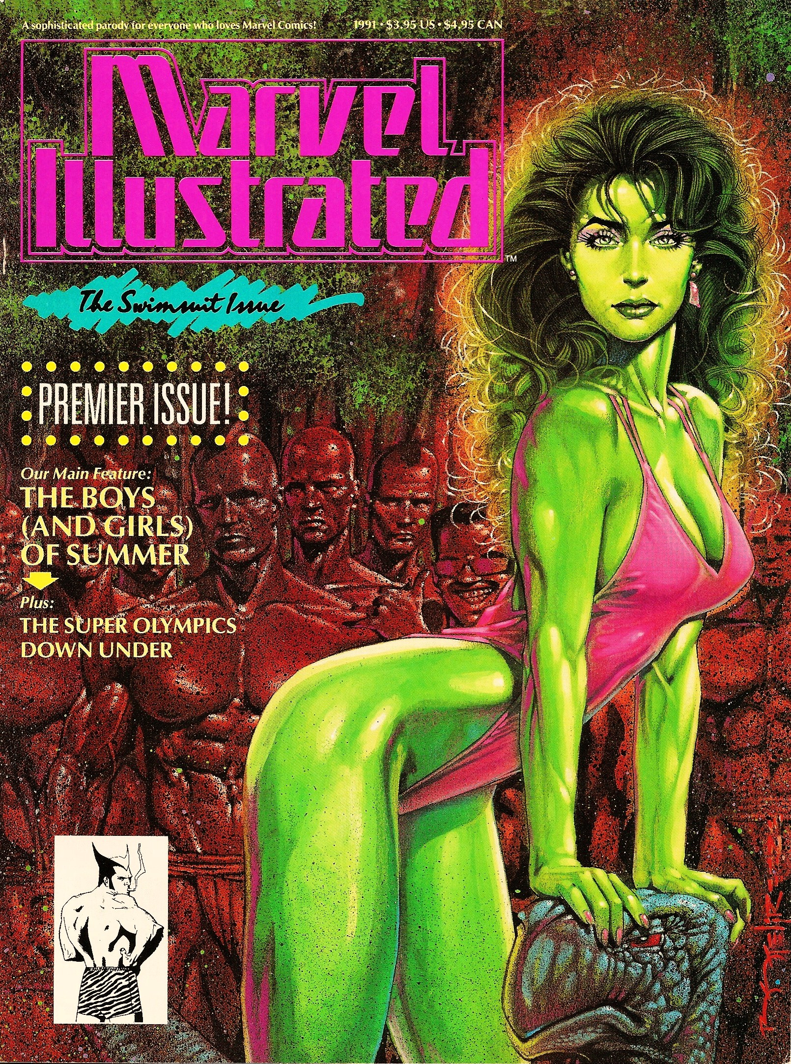Read online Marvel Illustrated: Swimsuit Issue comic -  Issue # Full - 1
