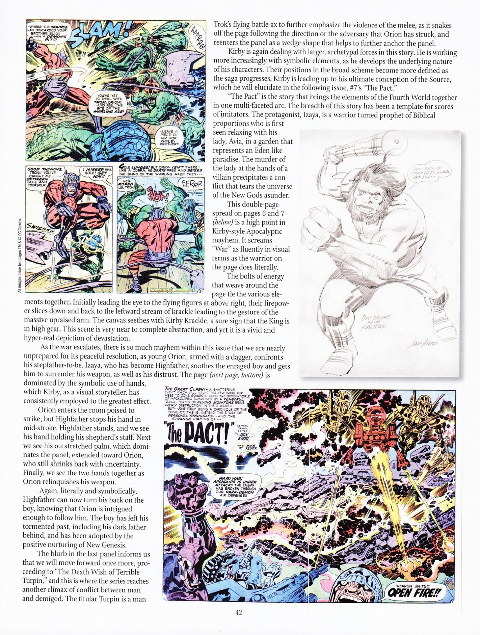 Read online The Jack Kirby Collector comic -  Issue #61 - 42
