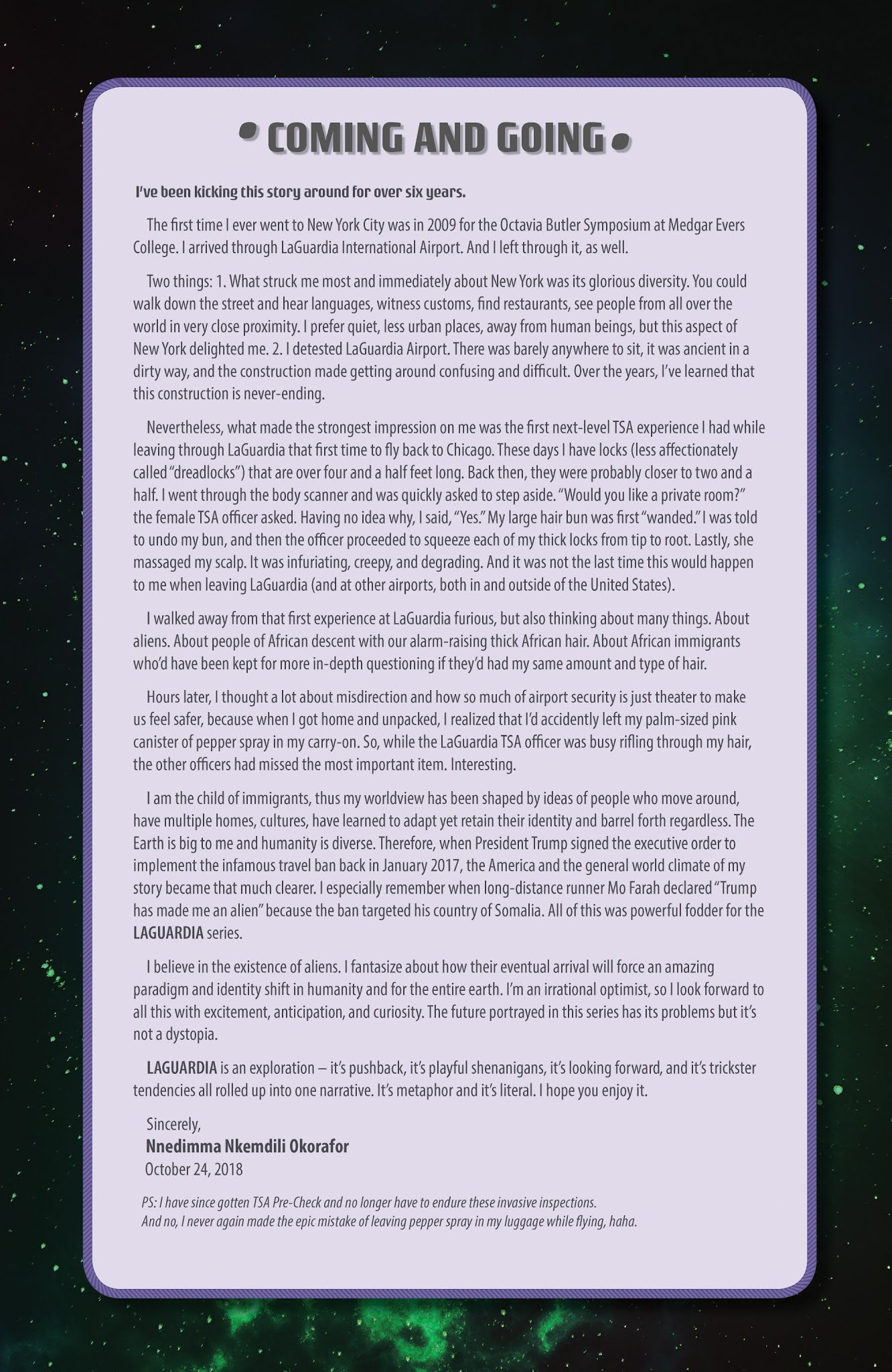 Read online LaGuardia comic -  Issue #1 - 35