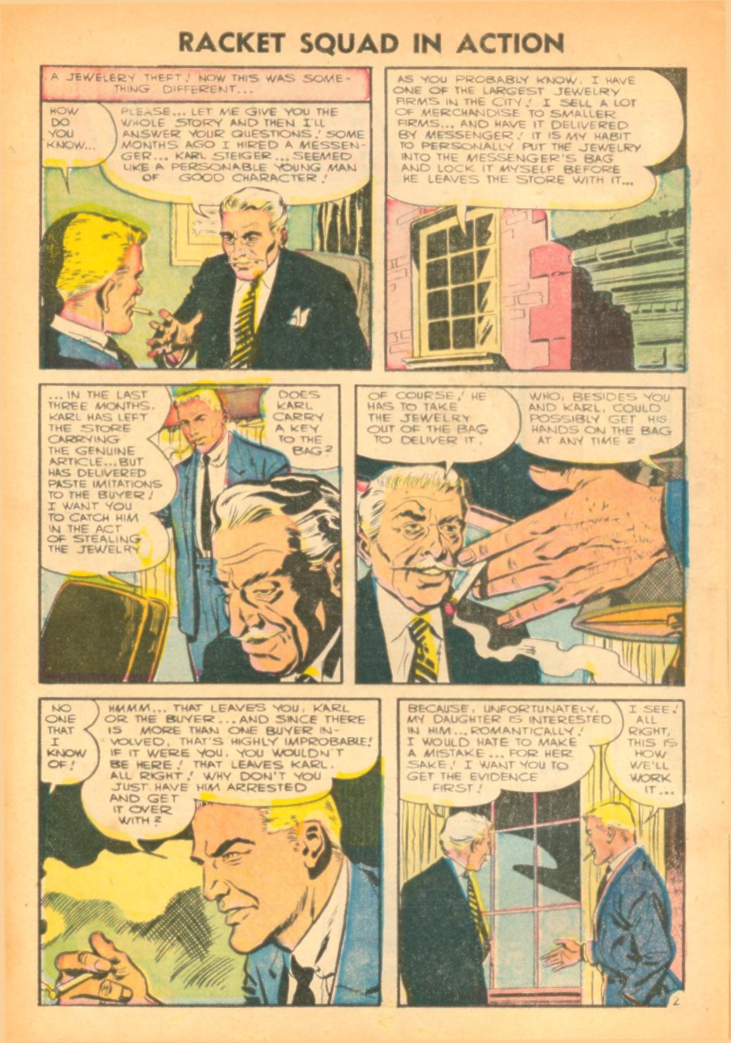 Read online Racket Squad in Action comic -  Issue #20 - 4