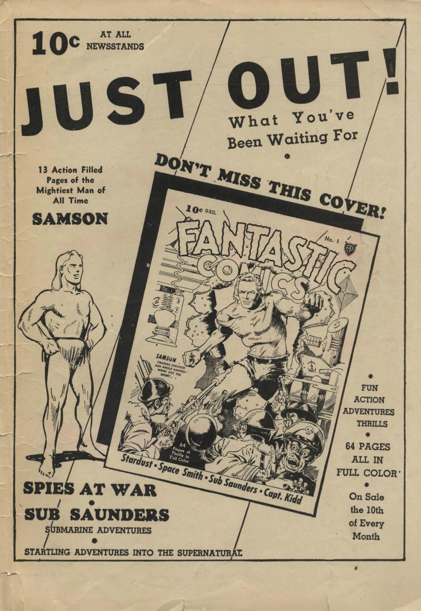 Read online Mystery Men Comics comic -  Issue #5 - 67