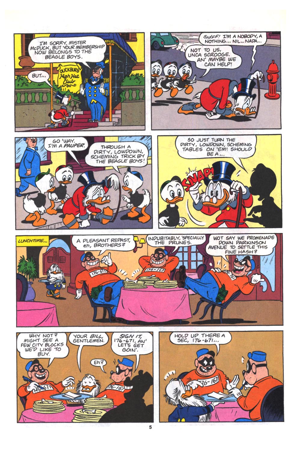Read online Uncle Scrooge (1953) comic -  Issue #264 - 6