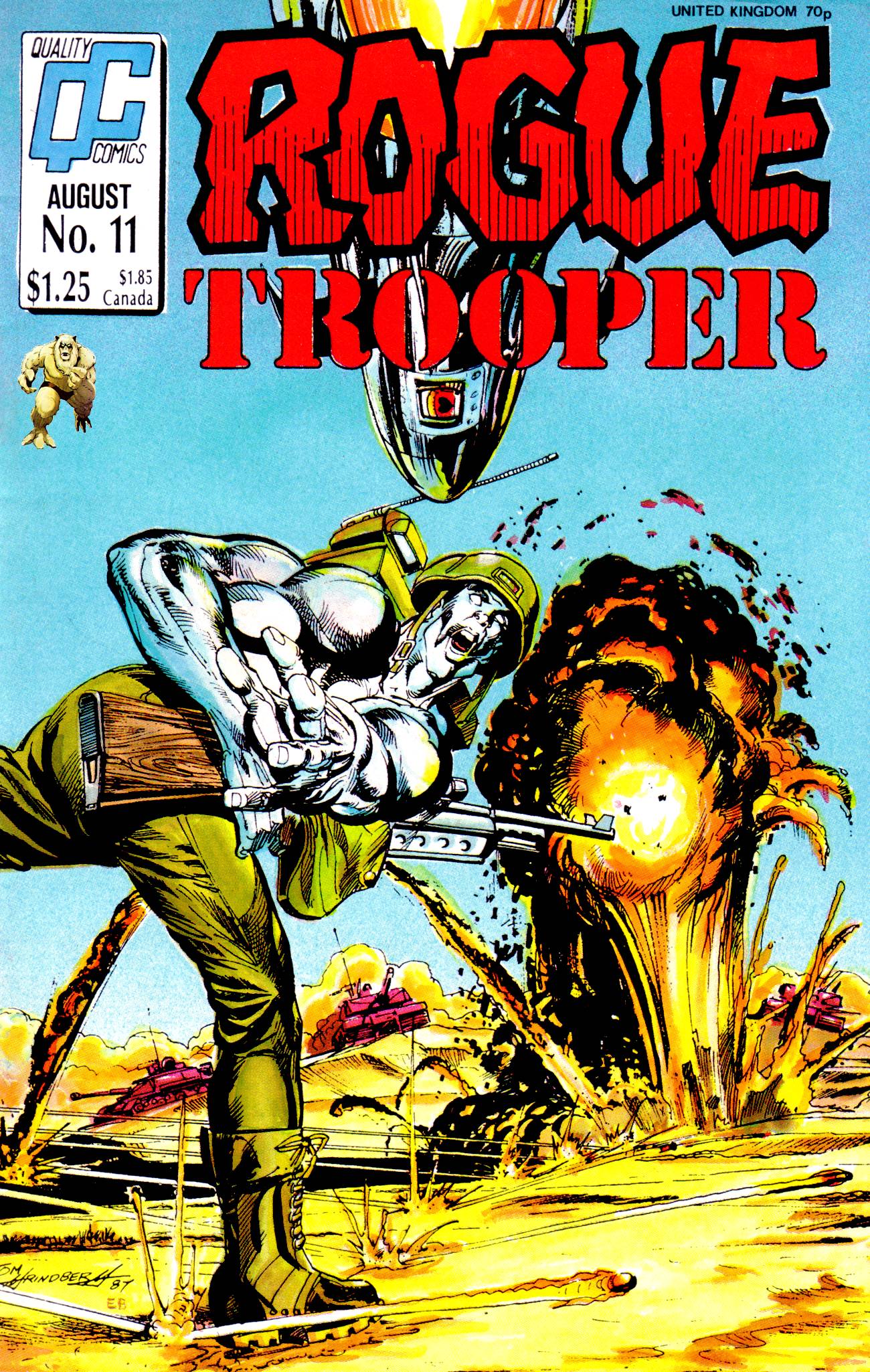 Read online Rogue Trooper (1986) comic -  Issue #11 - 1