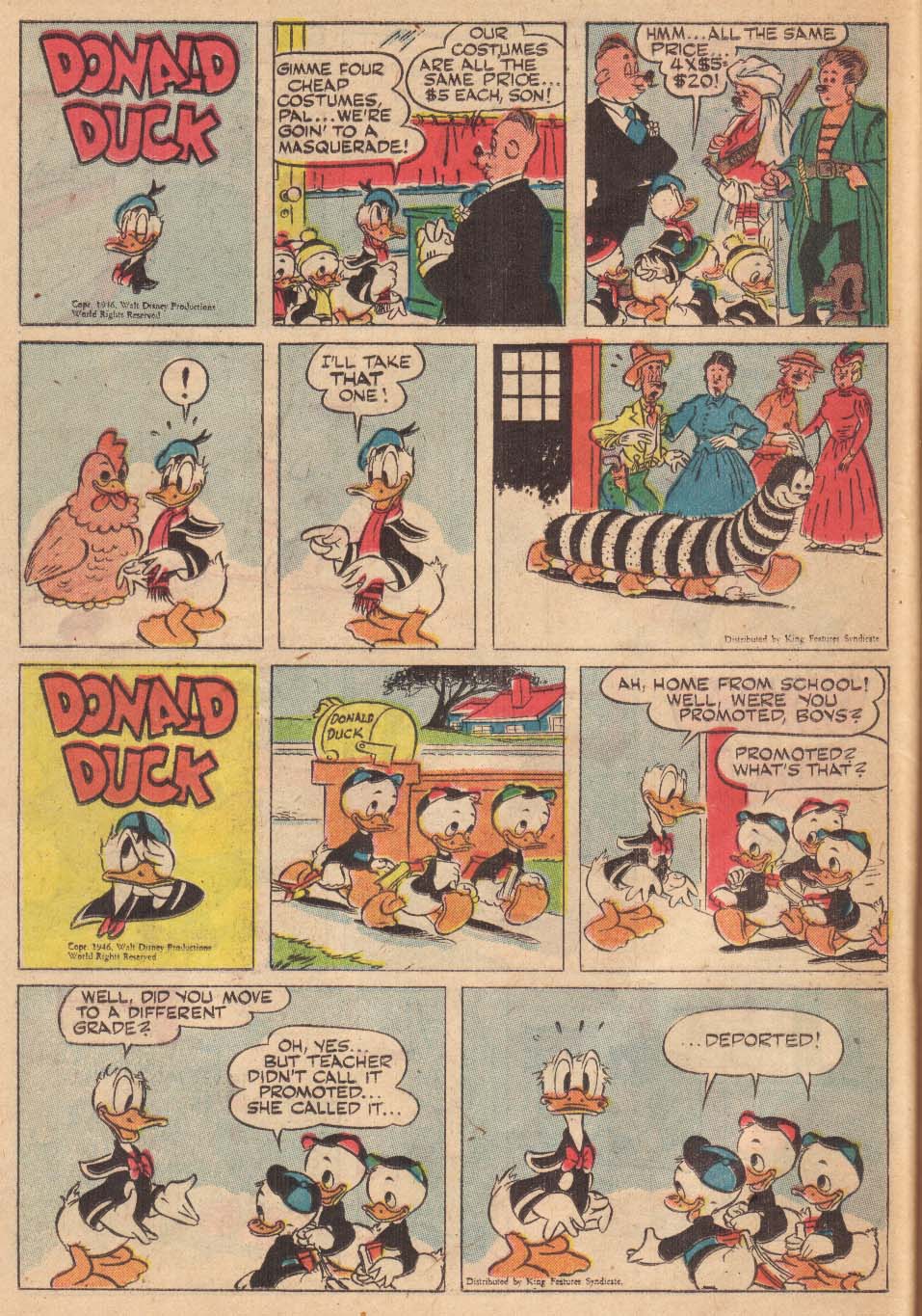 Read online Walt Disney's Comics and Stories comic -  Issue #109 - 32