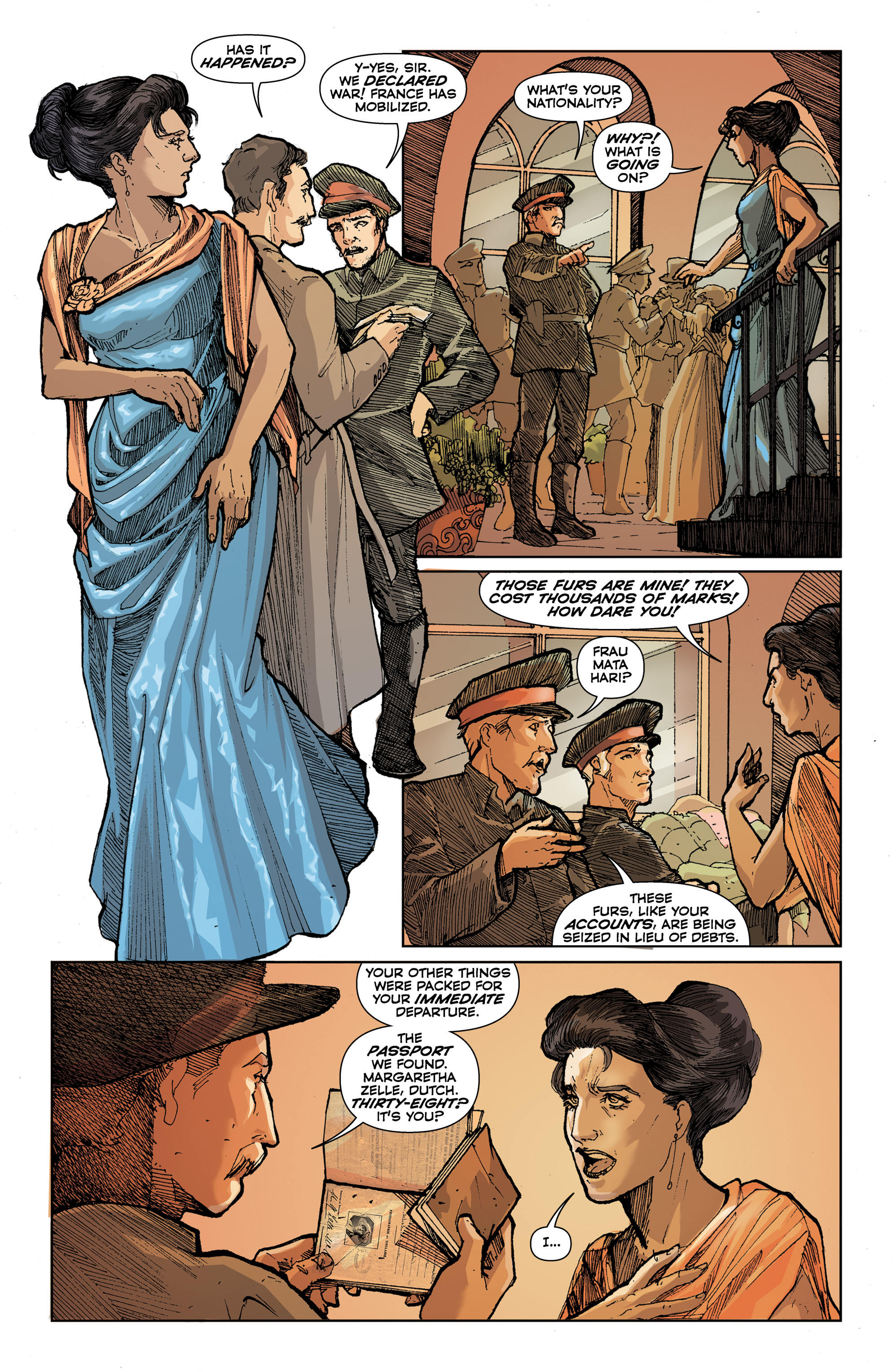 Read online Mata Hari comic -  Issue # _TPB - 91