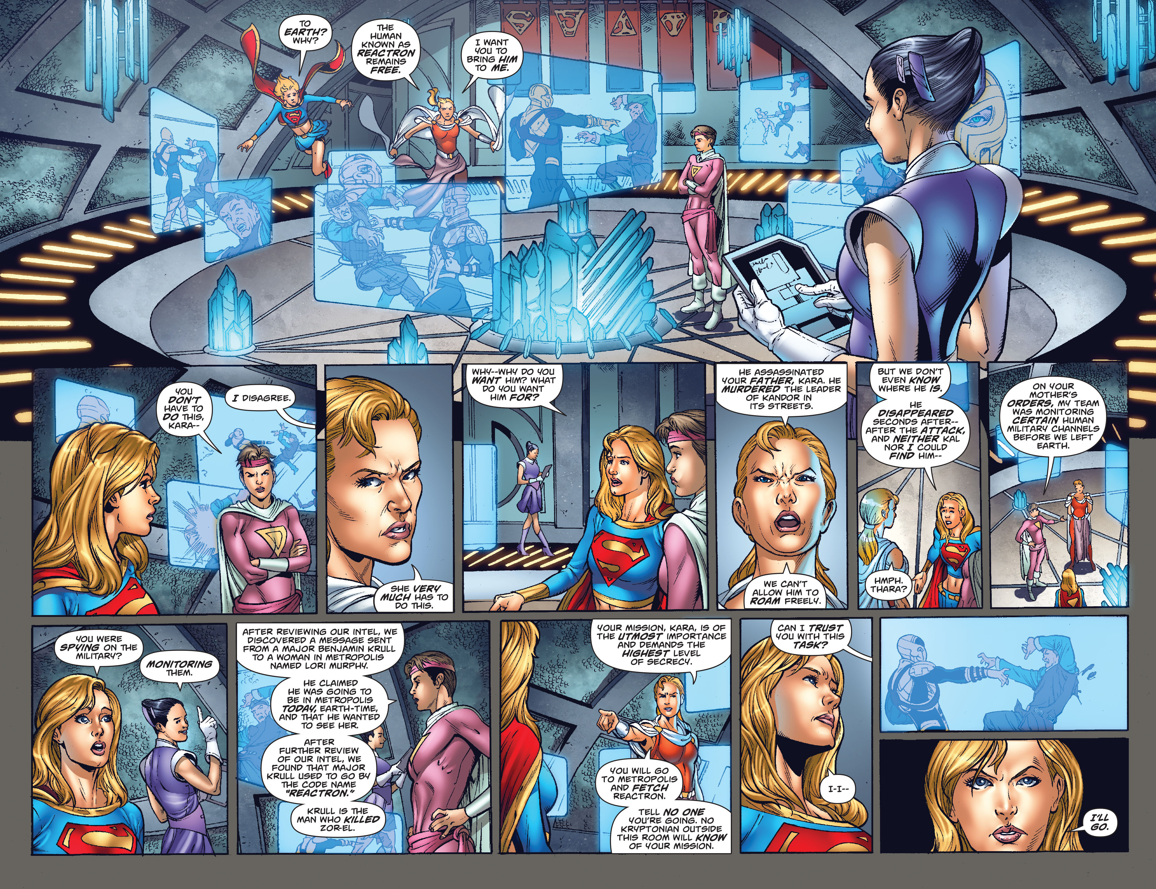 Read online Supergirl (2005) comic -  Issue #37 - 16