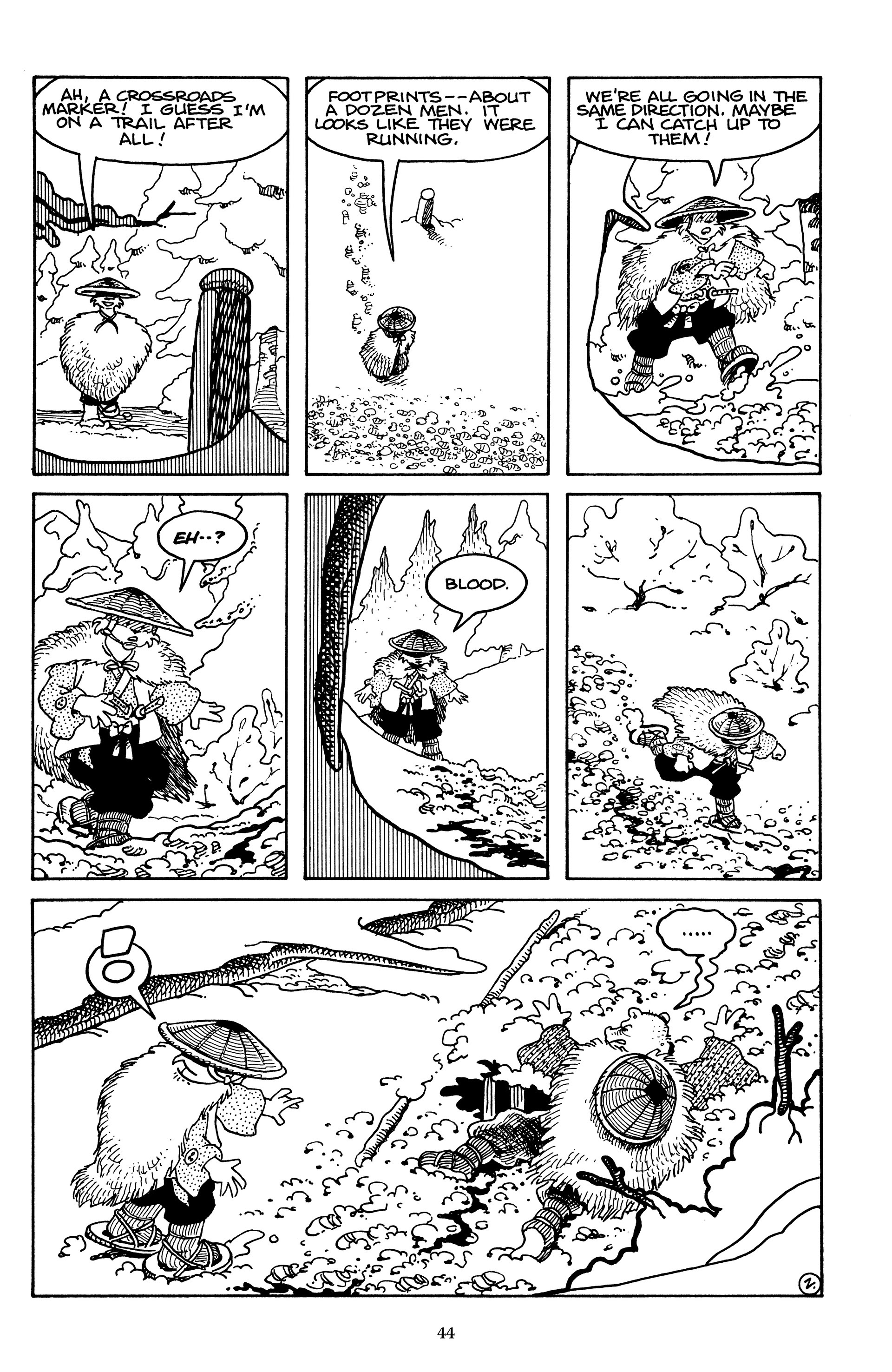 Read online The Usagi Yojimbo Saga (2021) comic -  Issue # TPB 2 (Part 1) - 43