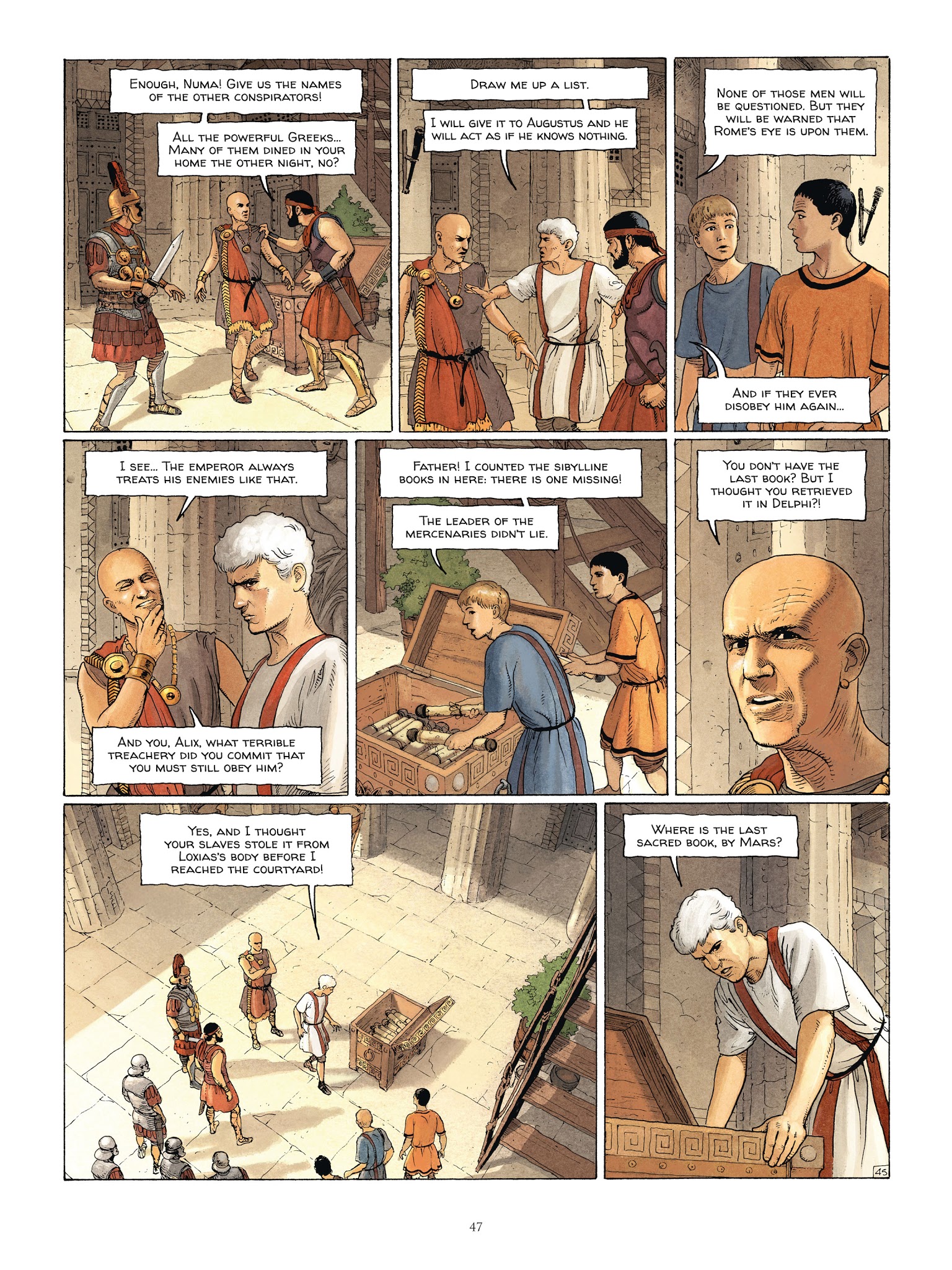 Read online Alix Senator comic -  Issue #4 - 48