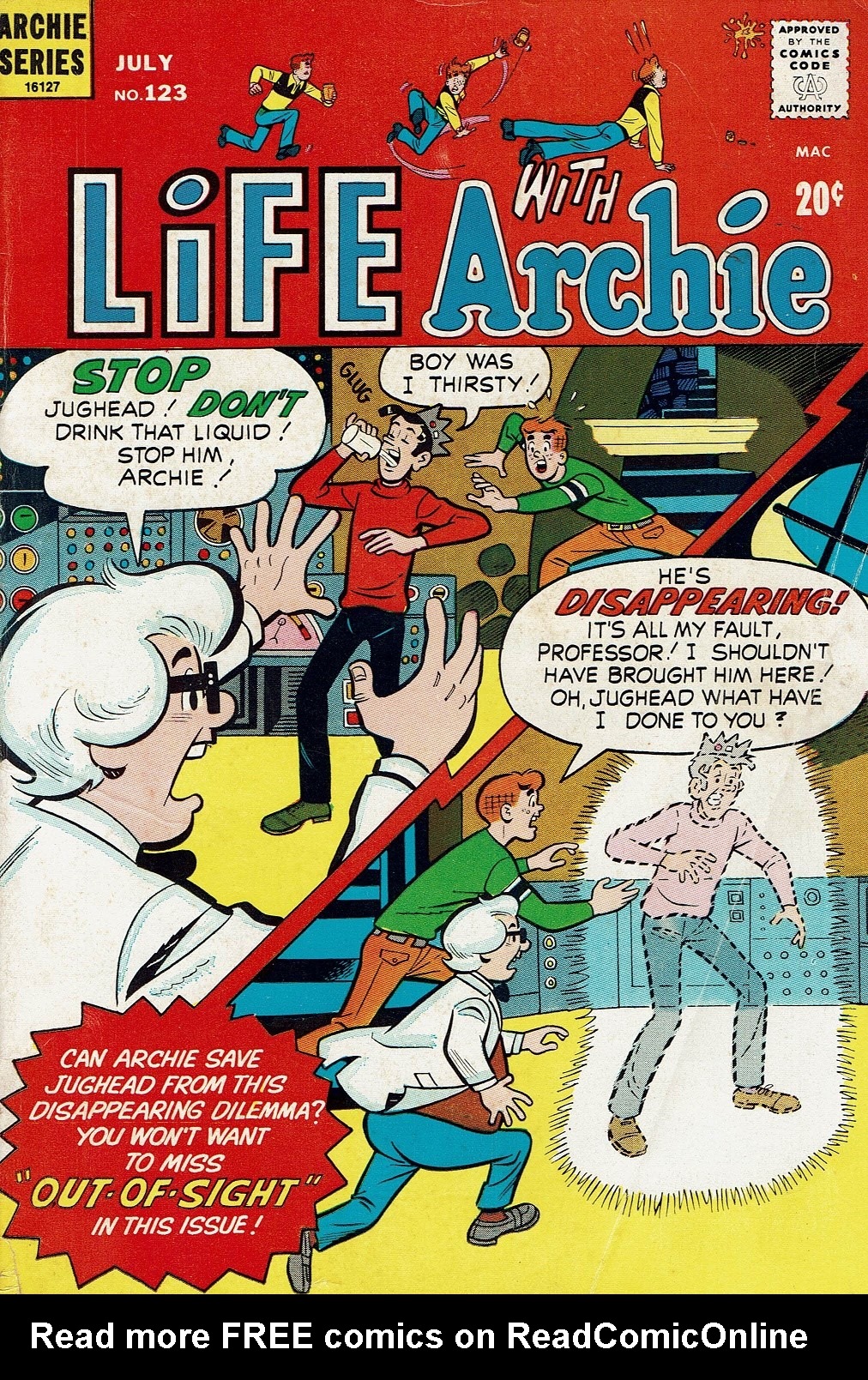 Read online Life With Archie (1958) comic -  Issue #123 - 1