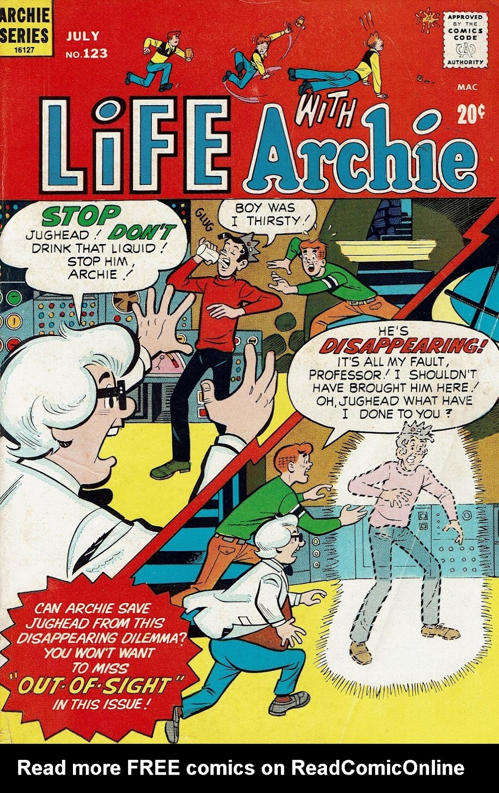 Life With Archie (1958) issue 123 - Page 1