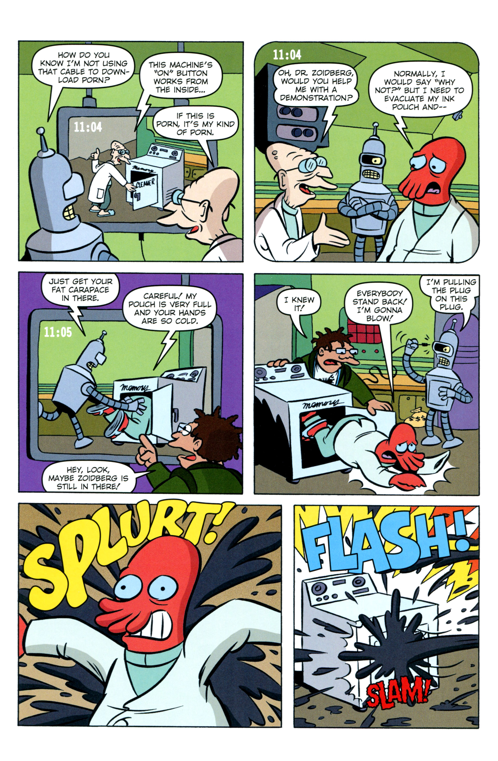 Read online Futurama Comics comic -  Issue #68 - 8