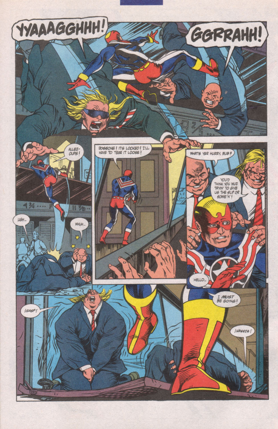 Read online Fighting American (1994) comic -  Issue #1 - 5