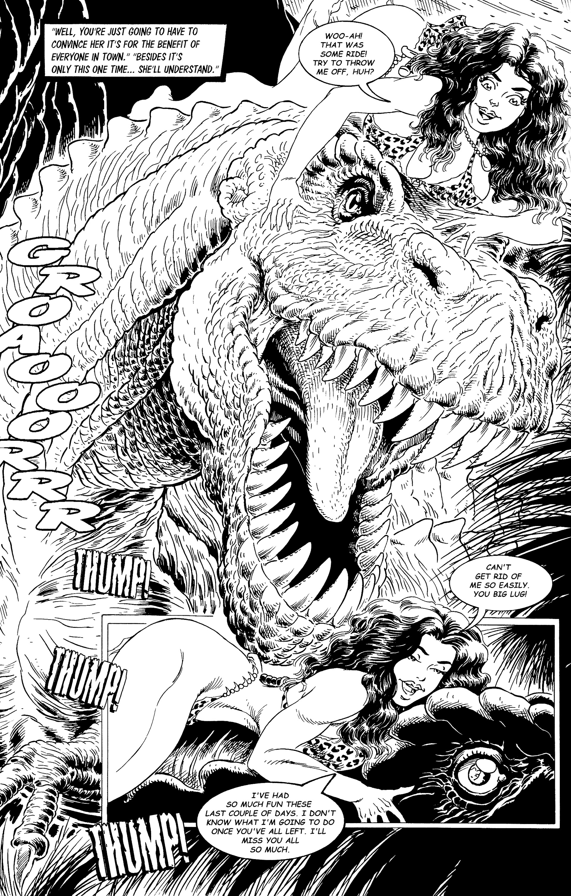 Read online Cavewoman: Hunt comic -  Issue #1 - 12