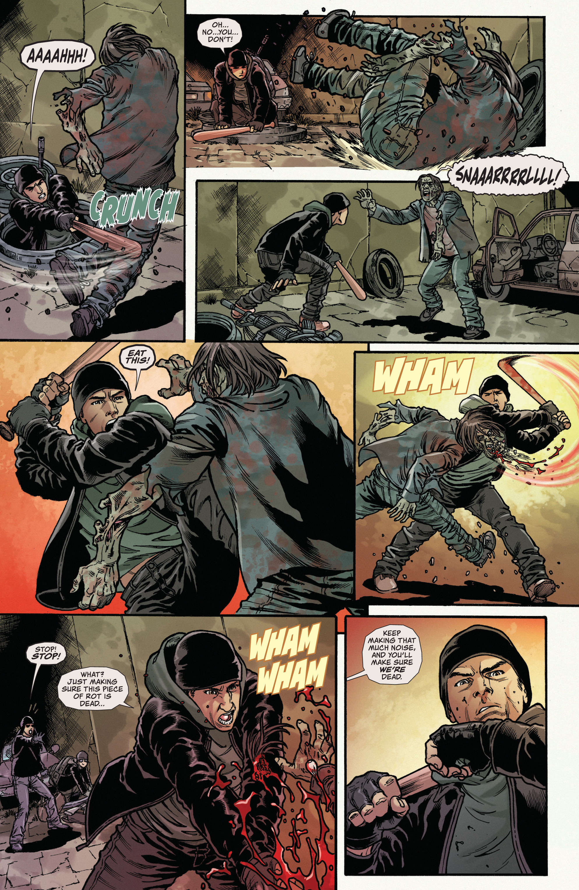 Read online Kiss: Zombies comic -  Issue #1 - 12