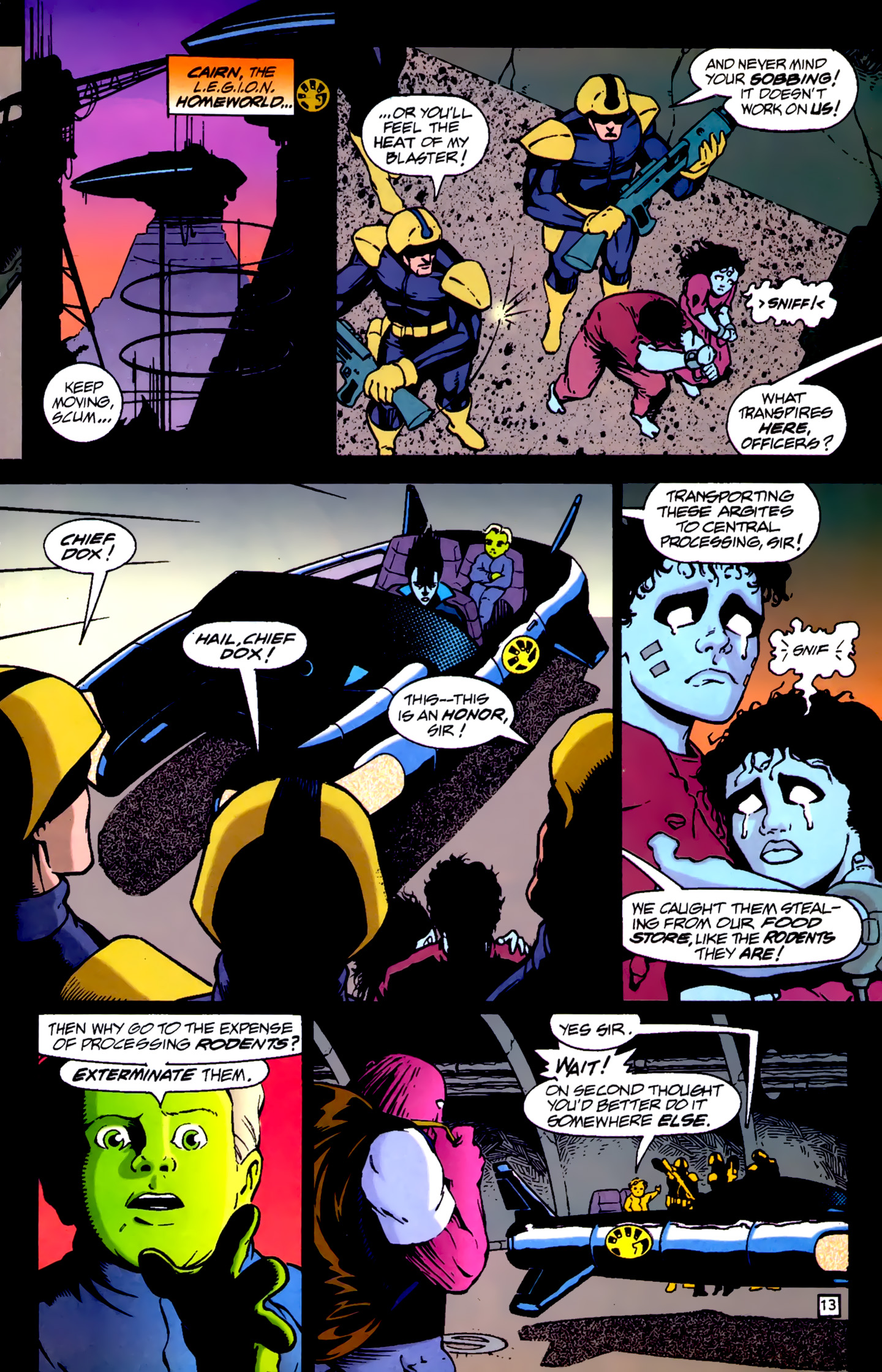 Read online R.E.B.E.L.S. '94 comic -  Issue #2 - 13