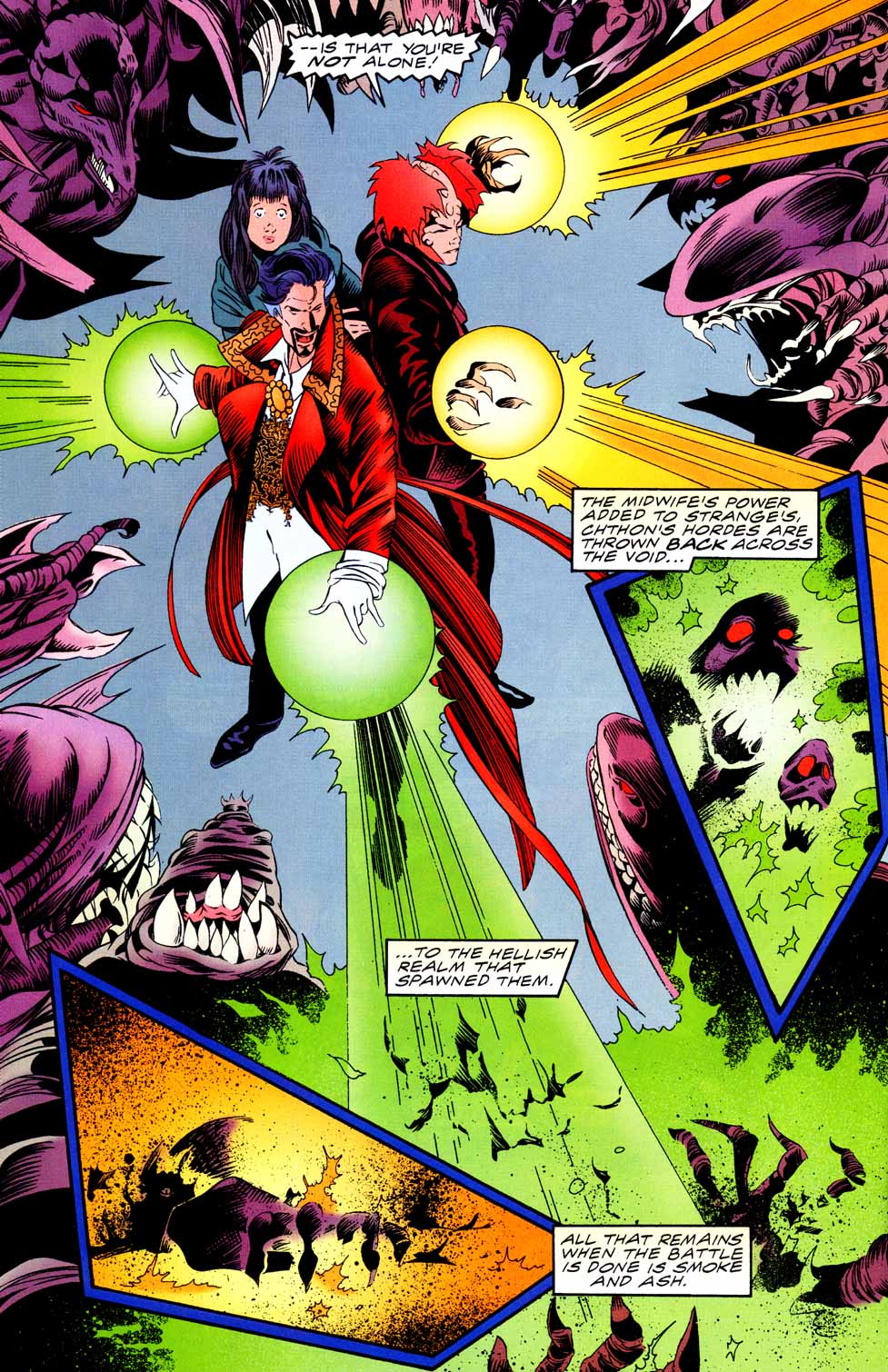 Read online Doctor Strange: Sorcerer Supreme comic -  Issue #90 - 20