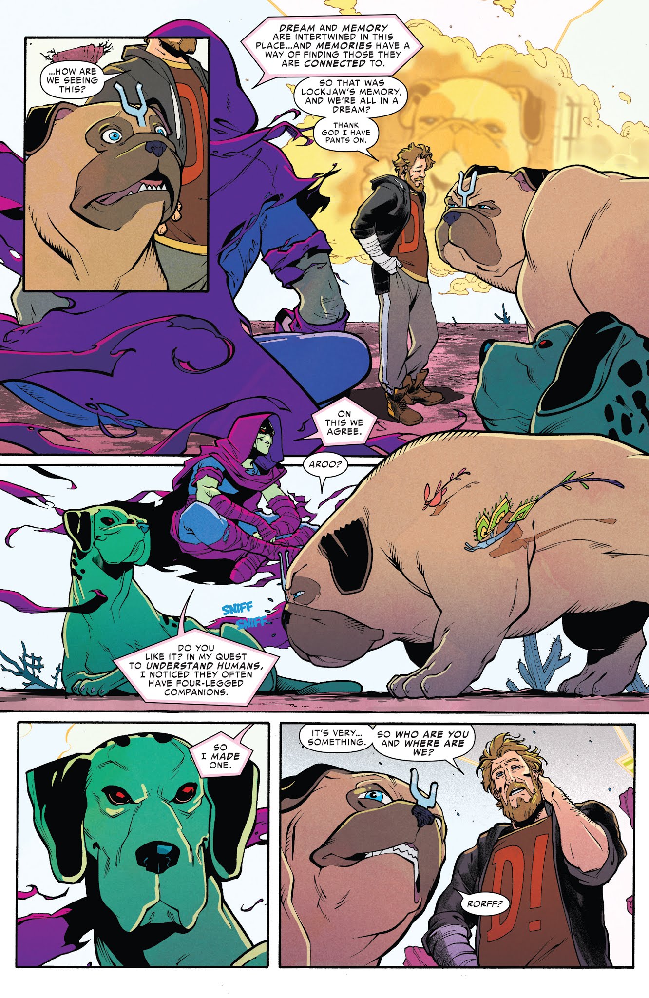 Read online Lockjaw comic -  Issue #4 - 4