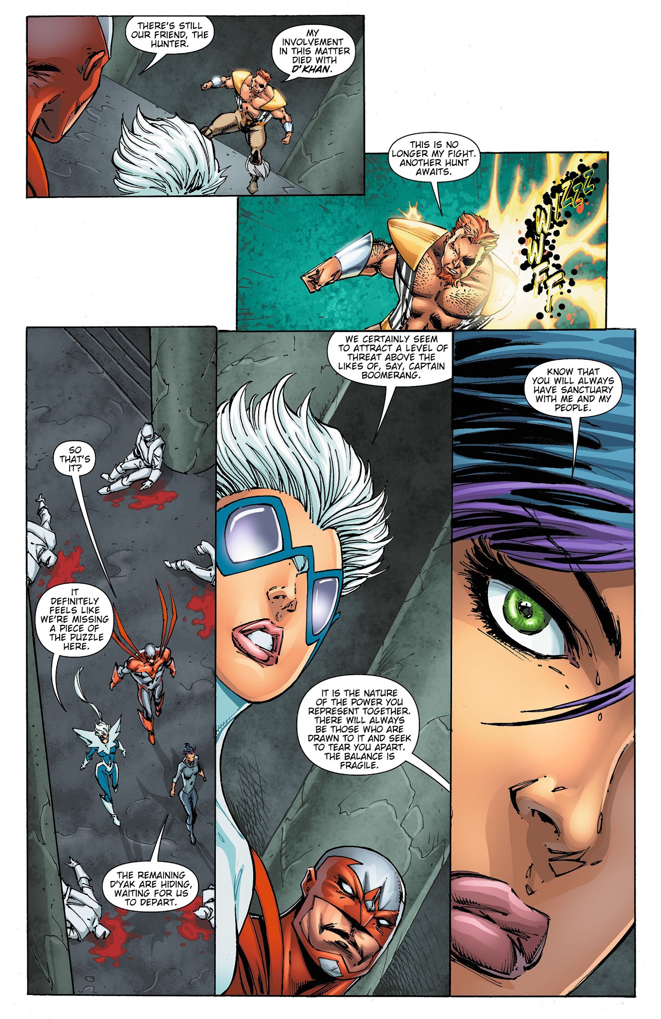 Read online Hawk and Dove (2011) comic -  Issue #8 - 17