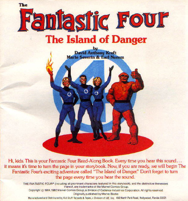 Read online Fantastic Four: The Island of Danger comic -  Issue # Full - 2
