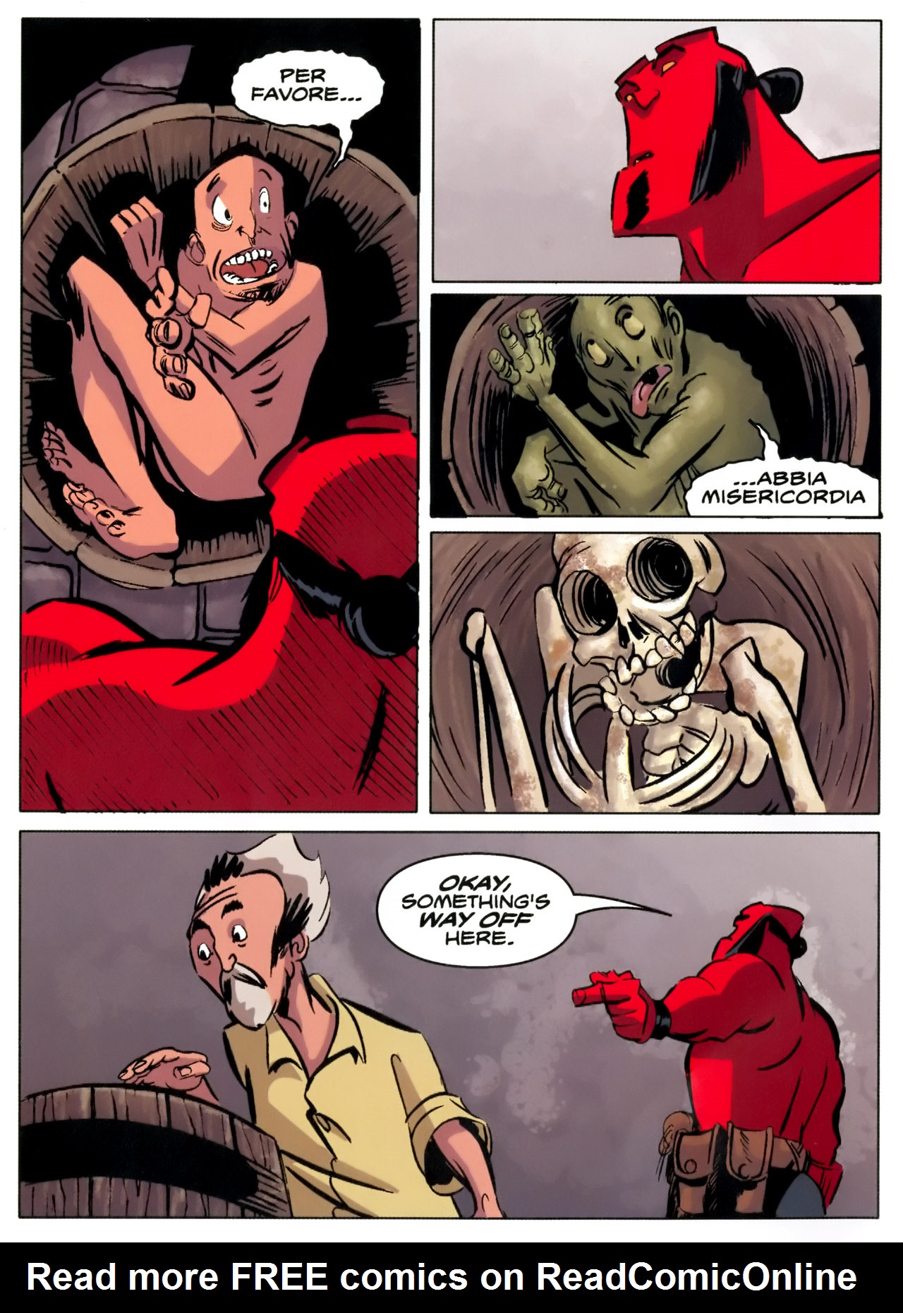 Read online Hellboy Animated: The Menagerie comic -  Issue # TPB - 40