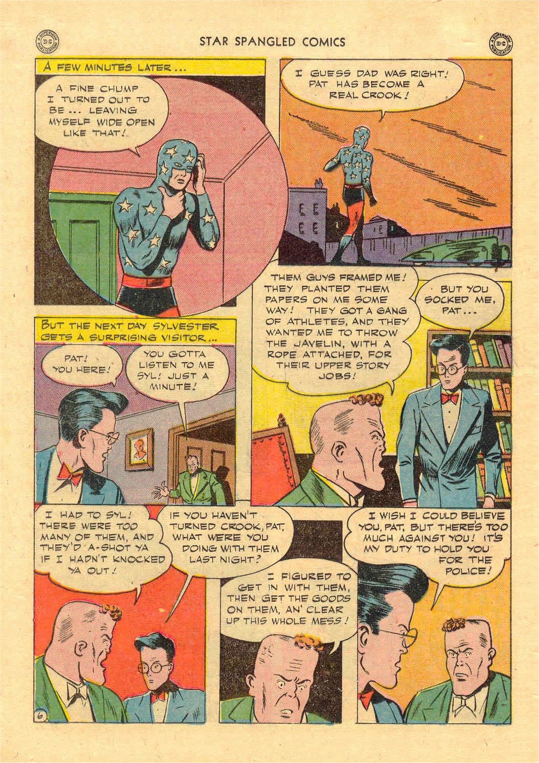 Read online Star Spangled Comics comic -  Issue #38 - 34
