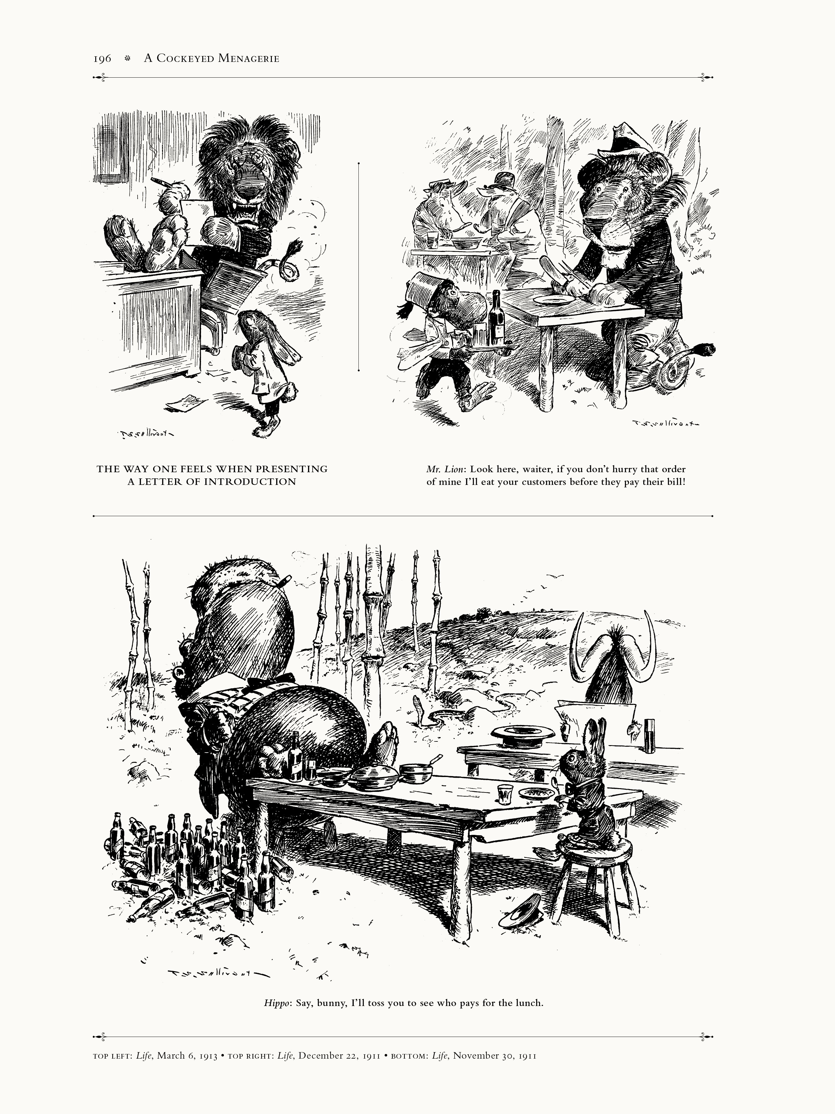 Read online A Cockeyed Menagerie: The Drawings of T.S. Sullivant comic -  Issue # TPB (Part 3) - 7