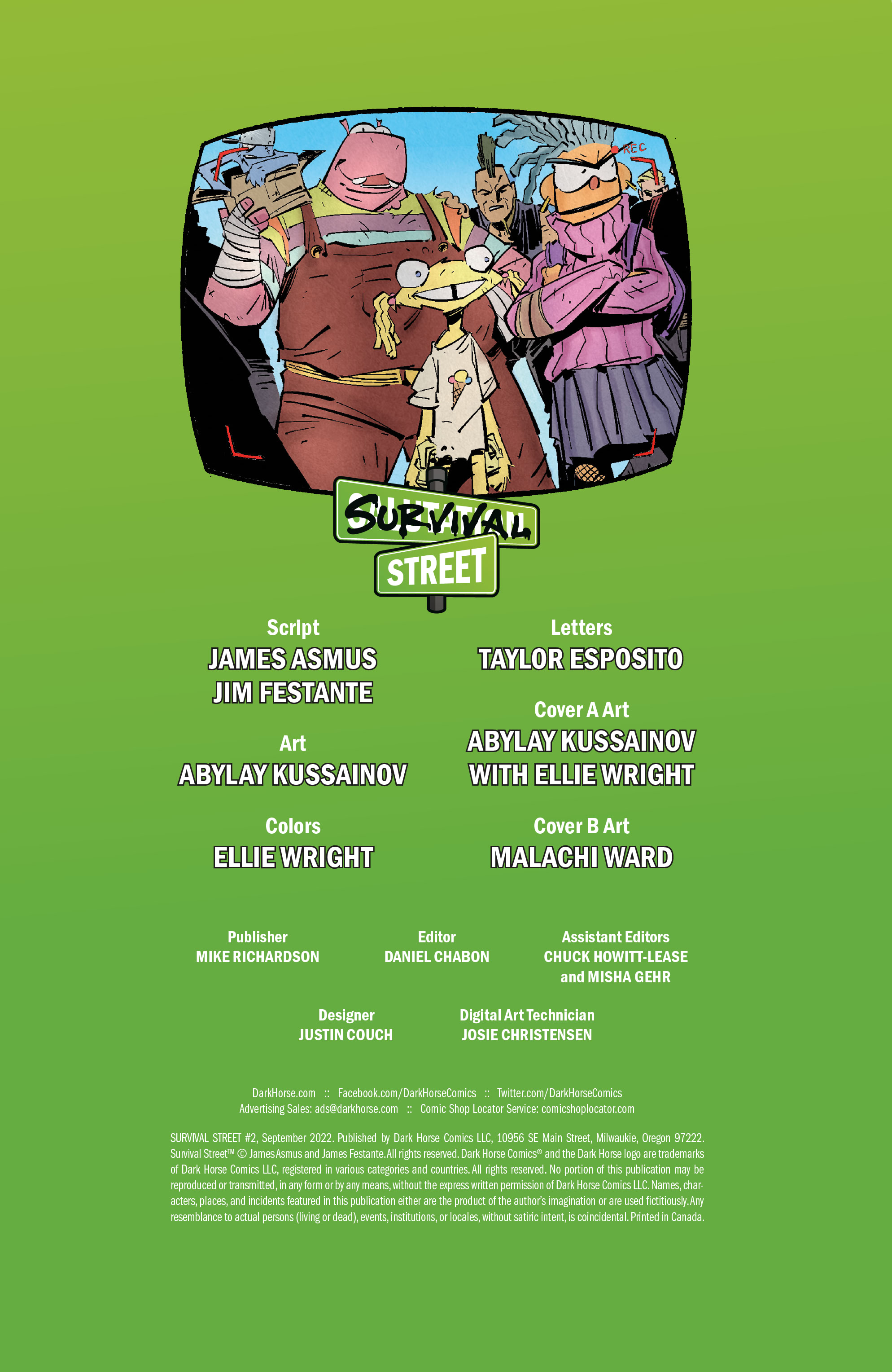 Read online Survival Street comic -  Issue #2 - 2