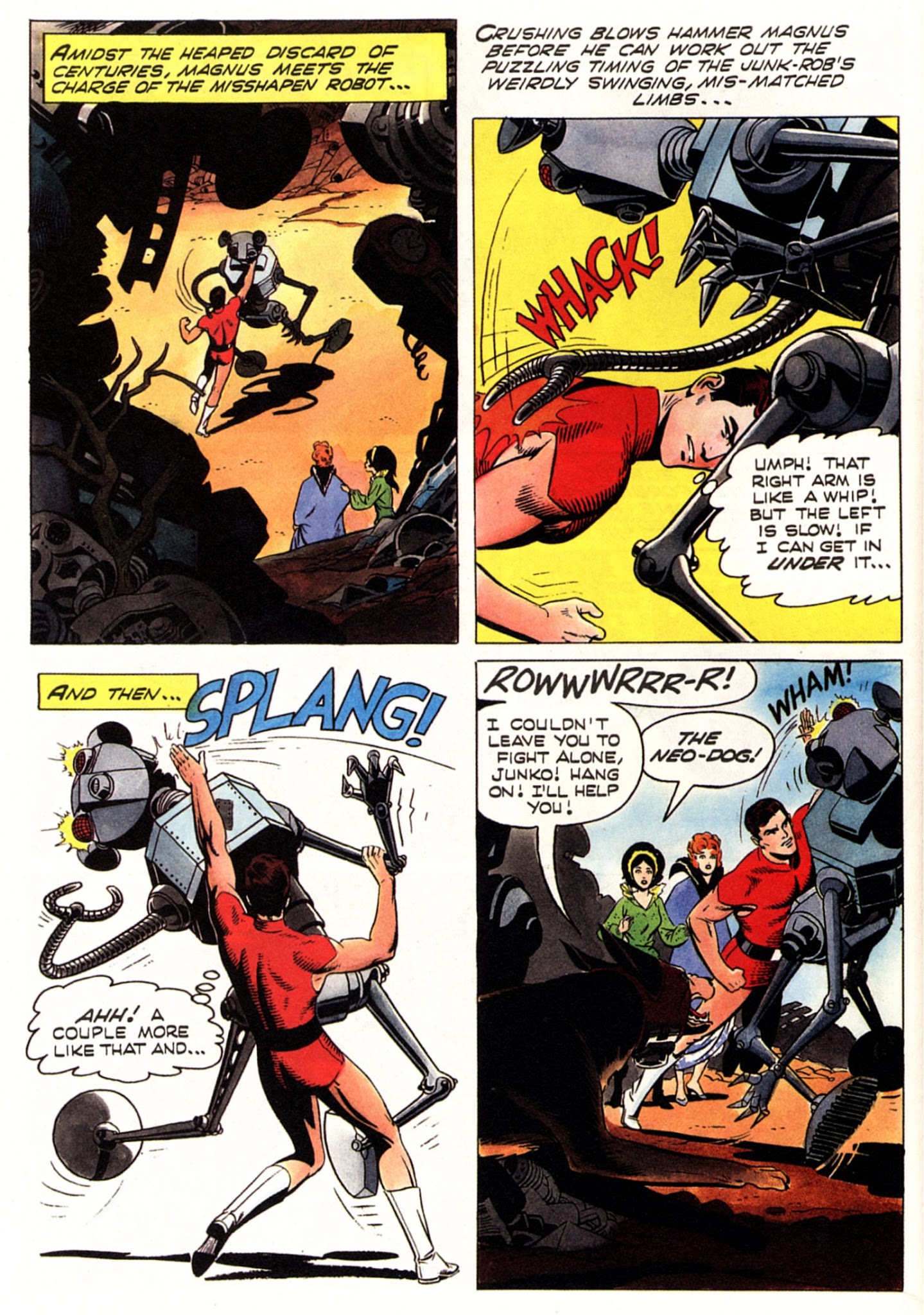 Read online Vintage Magnus, Robot Fighter comic -  Issue #4 - 9