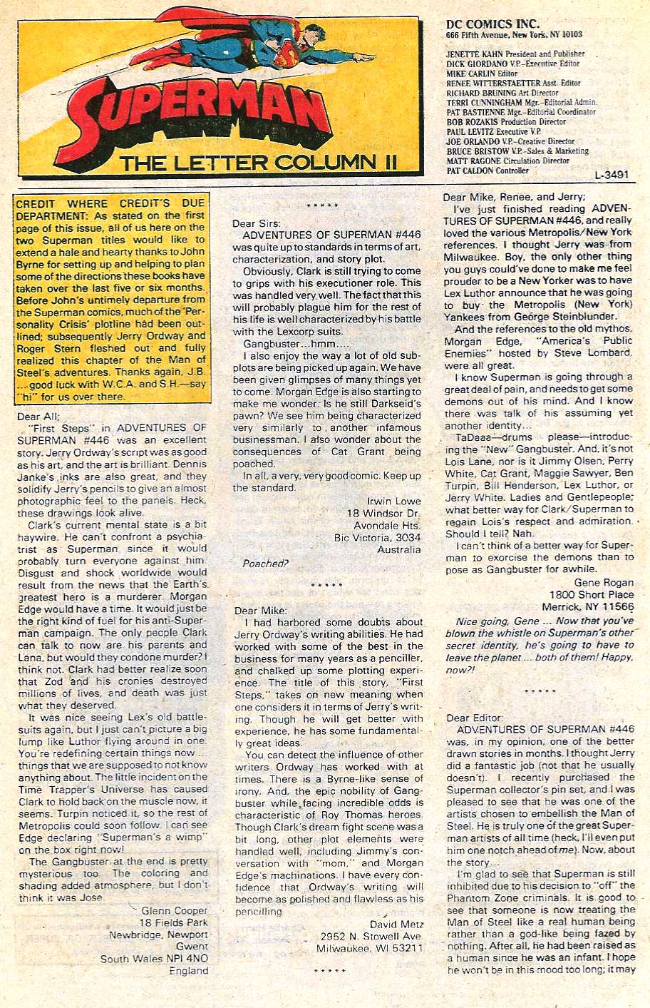 Read online Adventures of Superman (1987) comic -  Issue #450 - 24