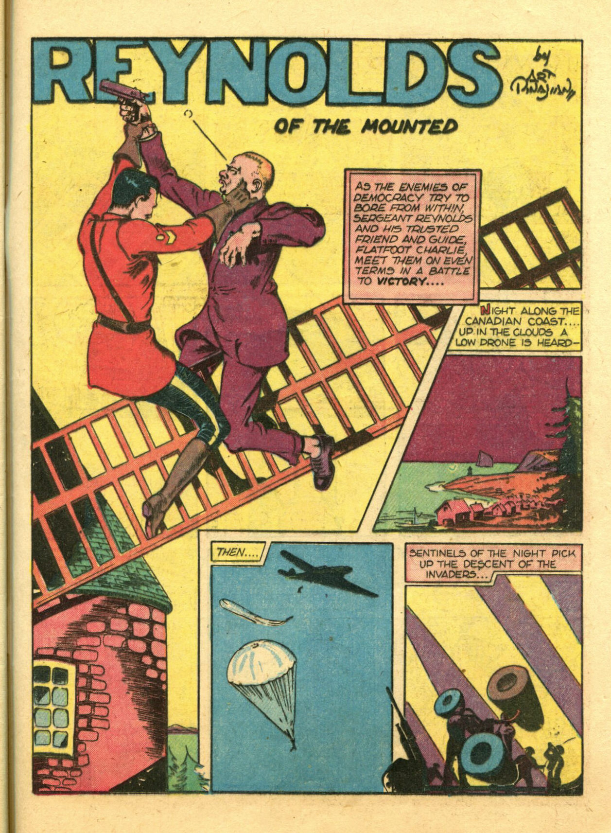 Read online Feature Comics comic -  Issue #62 - 57
