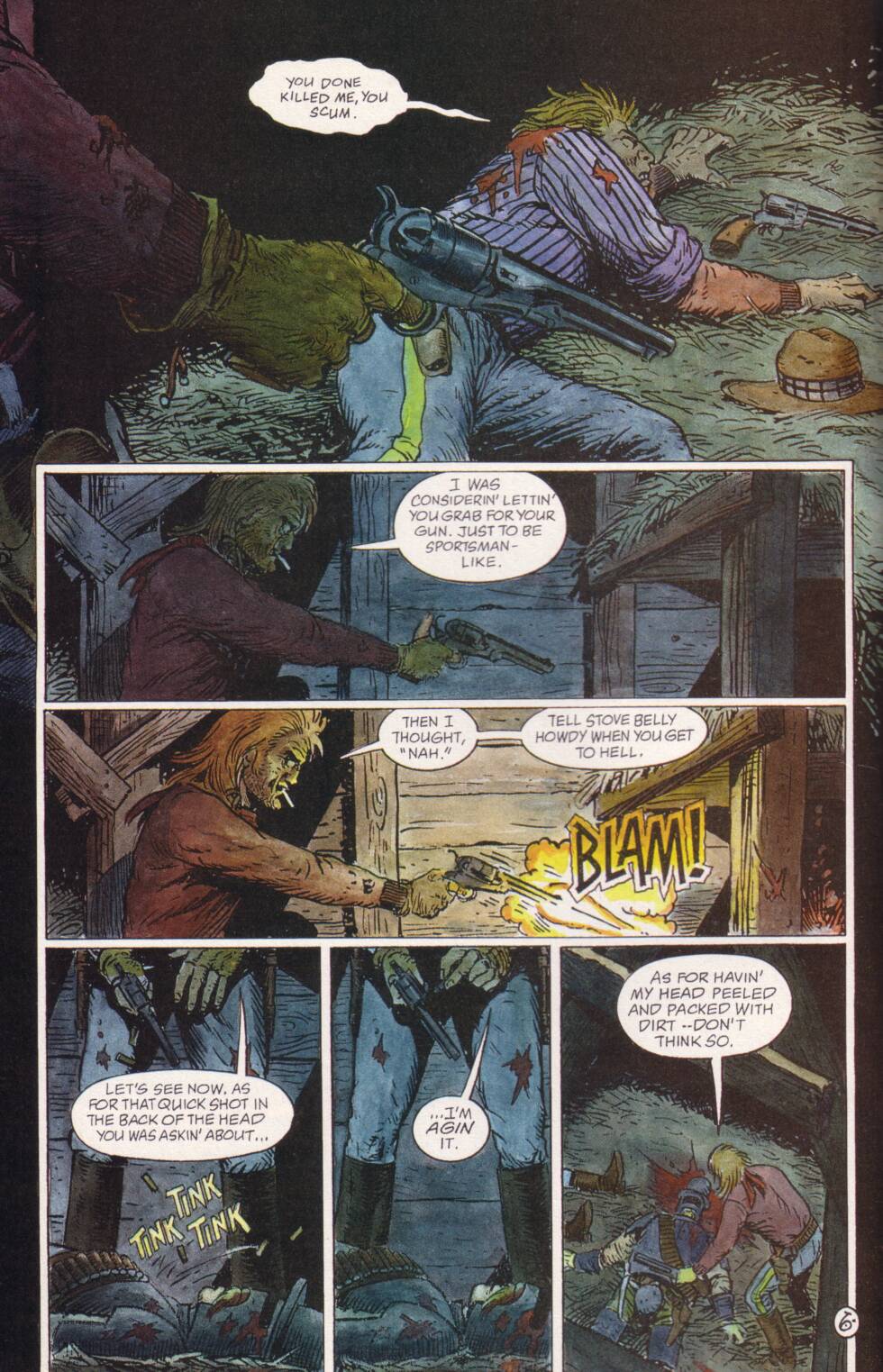 Read online Jonah Hex: Riders of the Worm and Such comic -  Issue #1 - 8